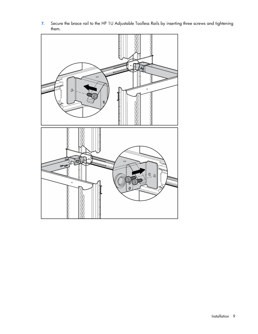 HP TFT7210R manual Installation 