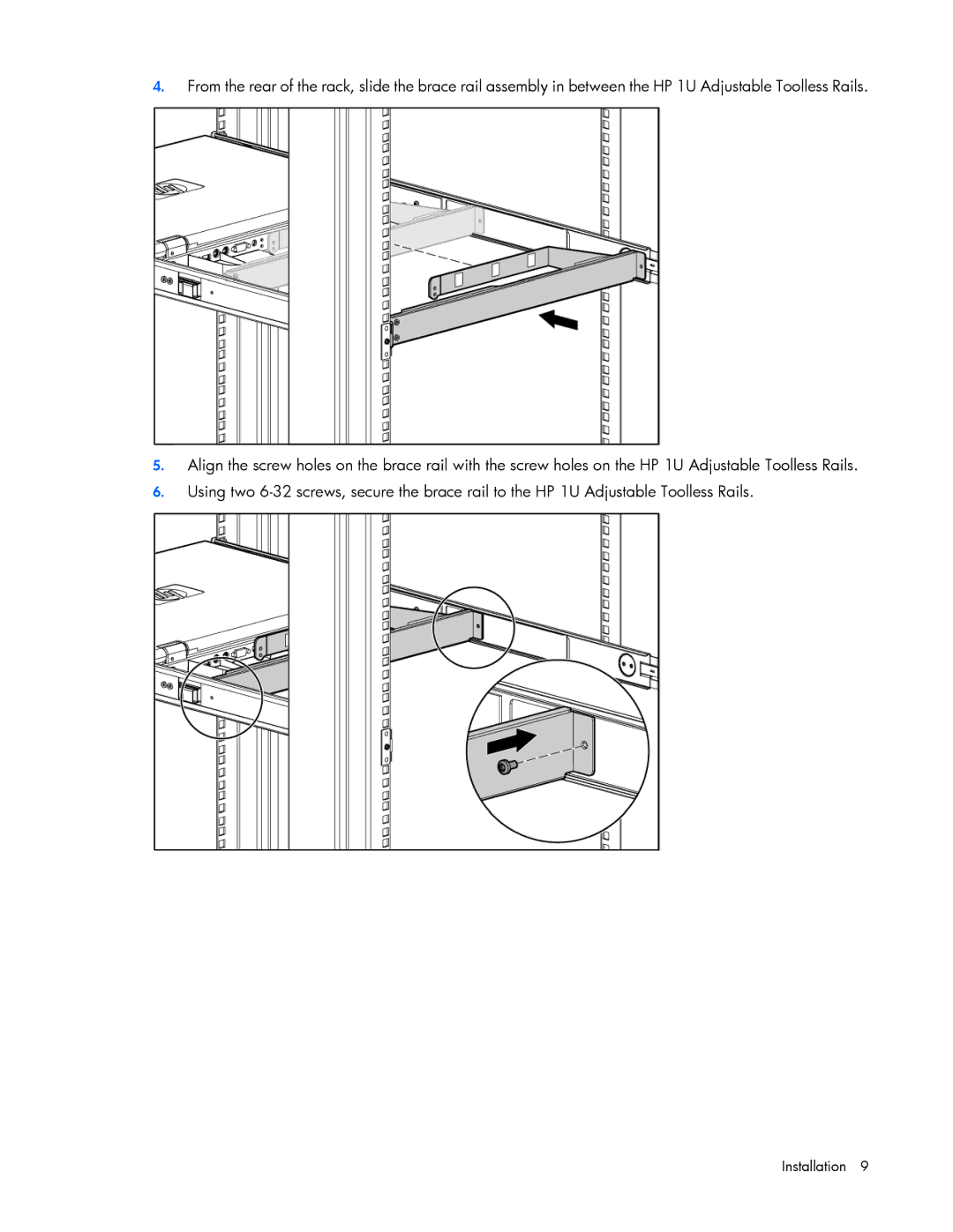 HP TFT7600 G2 manual Installation 