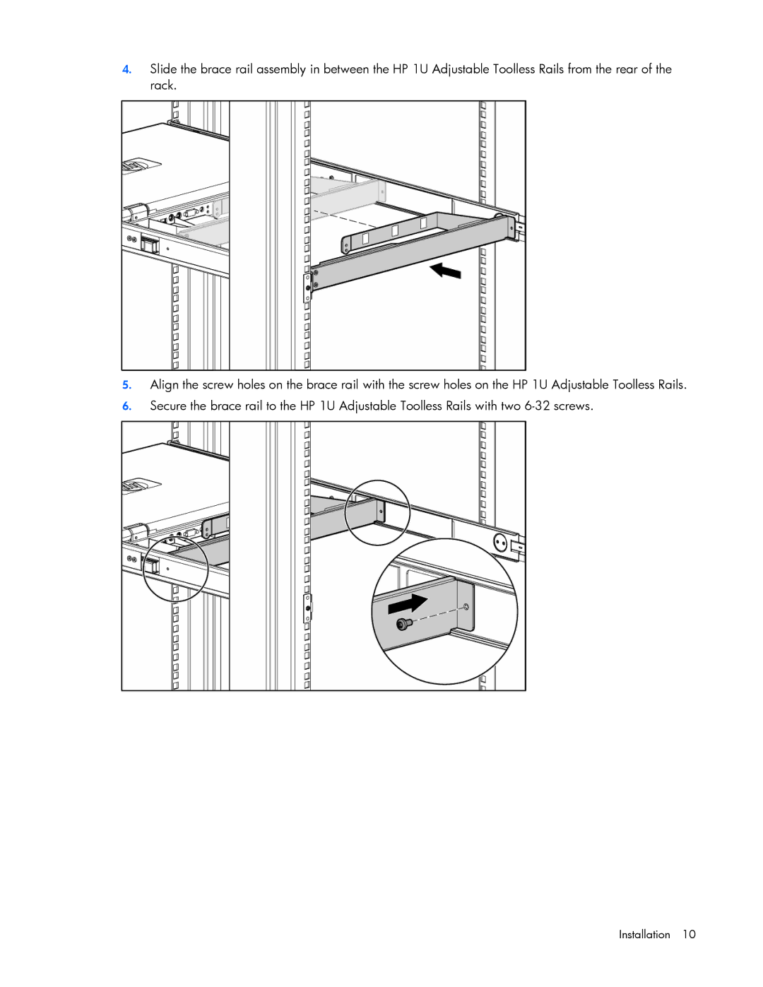 HP TFT7600 manual Installation 