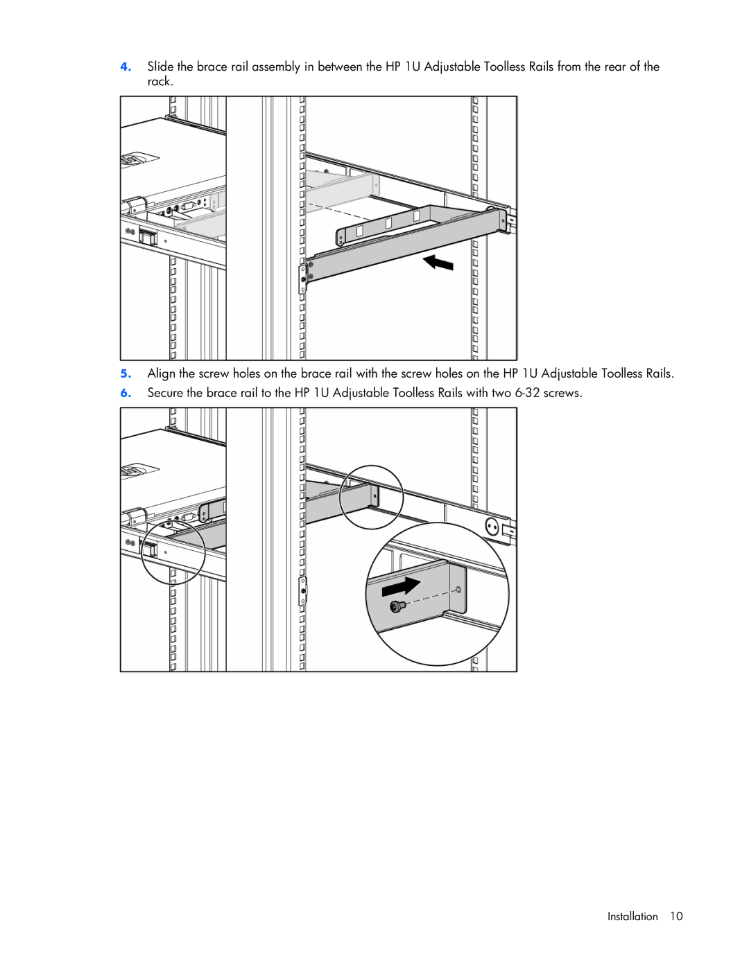 HP TFT7600 manual Installation 