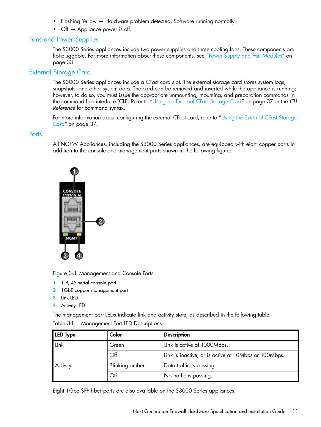 HP TippingPoint Next Generation Firewall manual Fans and Power Supplies 