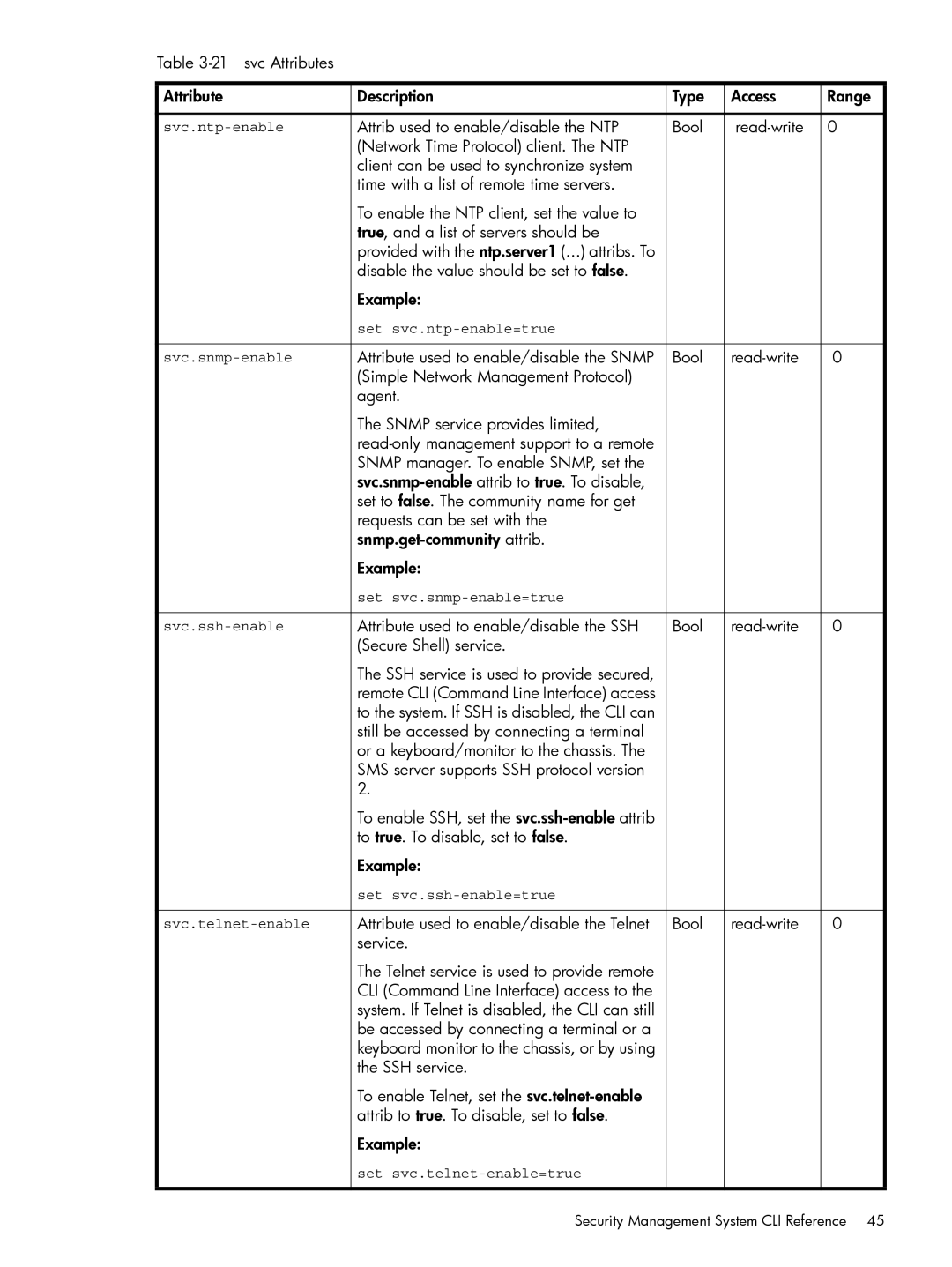 HP TippingPoint Next Generation Firewall manual To true. To disable, set to false Example 