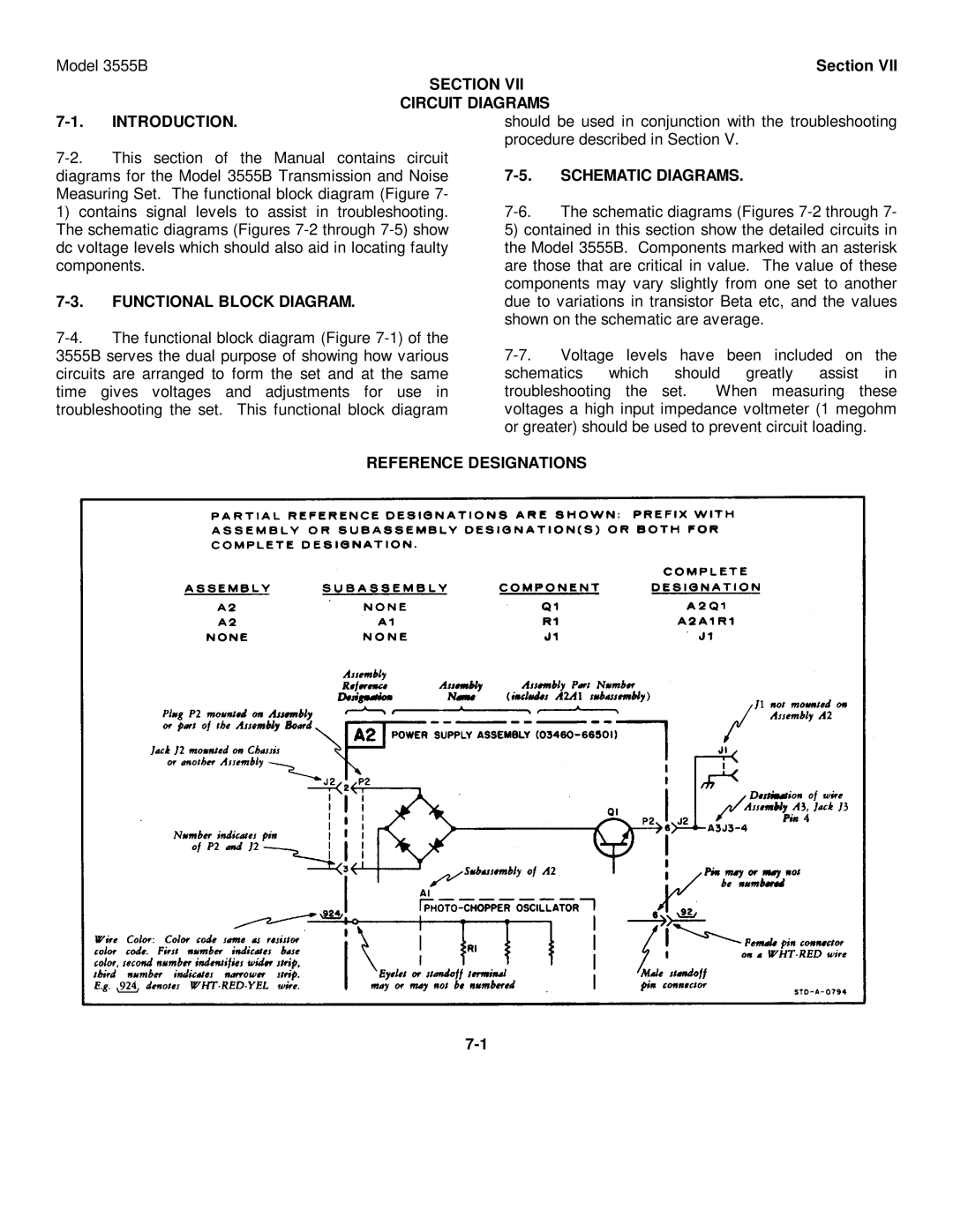 HP TM 11-6625-2779-14&P manual Circuit Diagrams, Functional Block Diagram, Schematic Diagrams, Reference Designations 