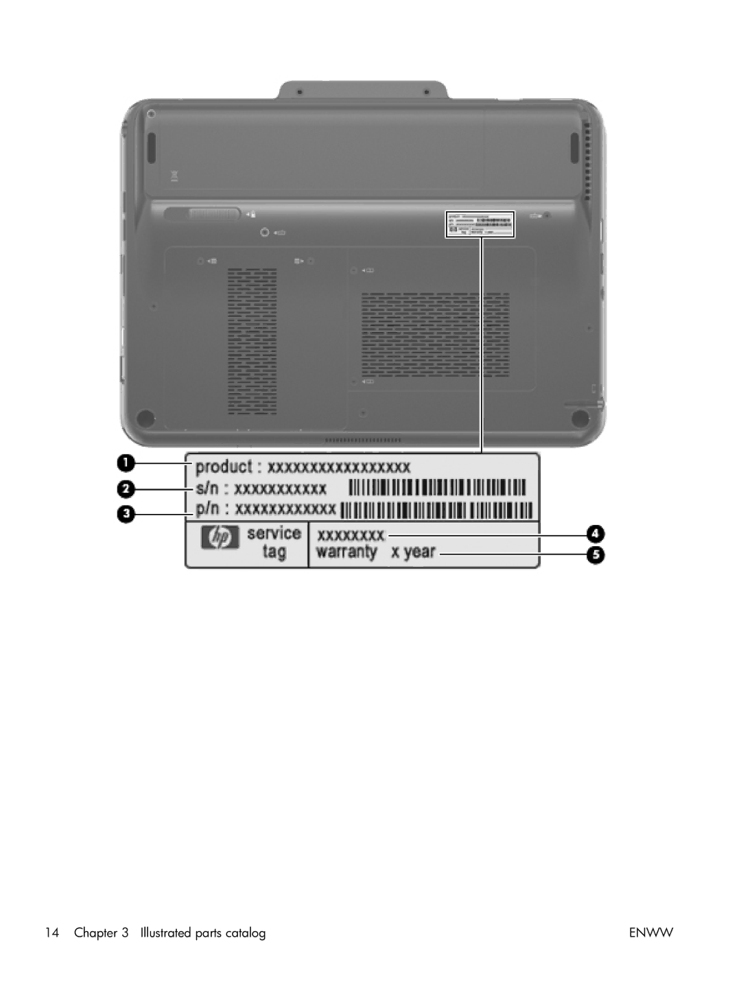 HP TM2 manual Illustrated parts catalog 