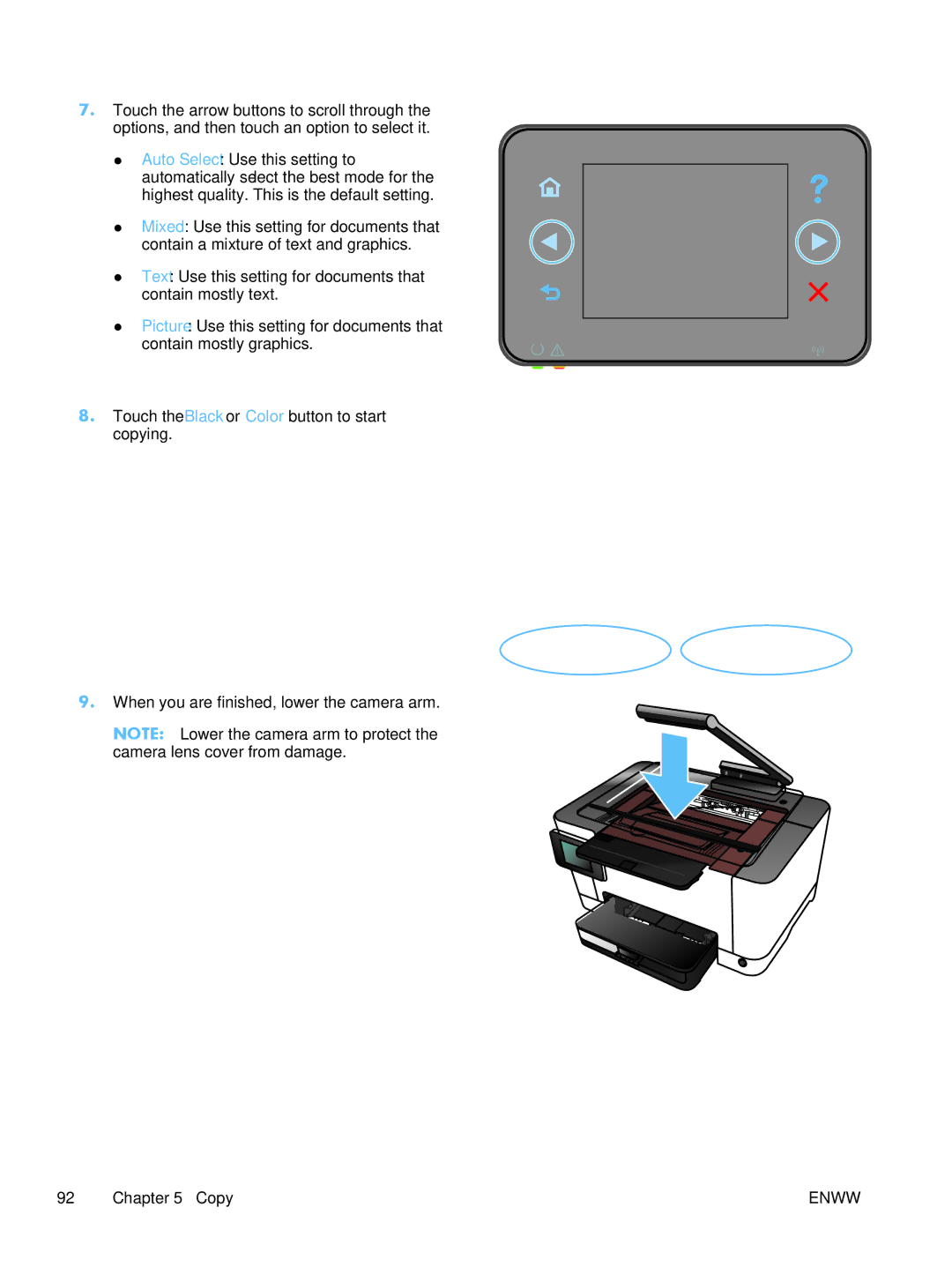 HP TopShot CF040ARBGJ manual Enww 