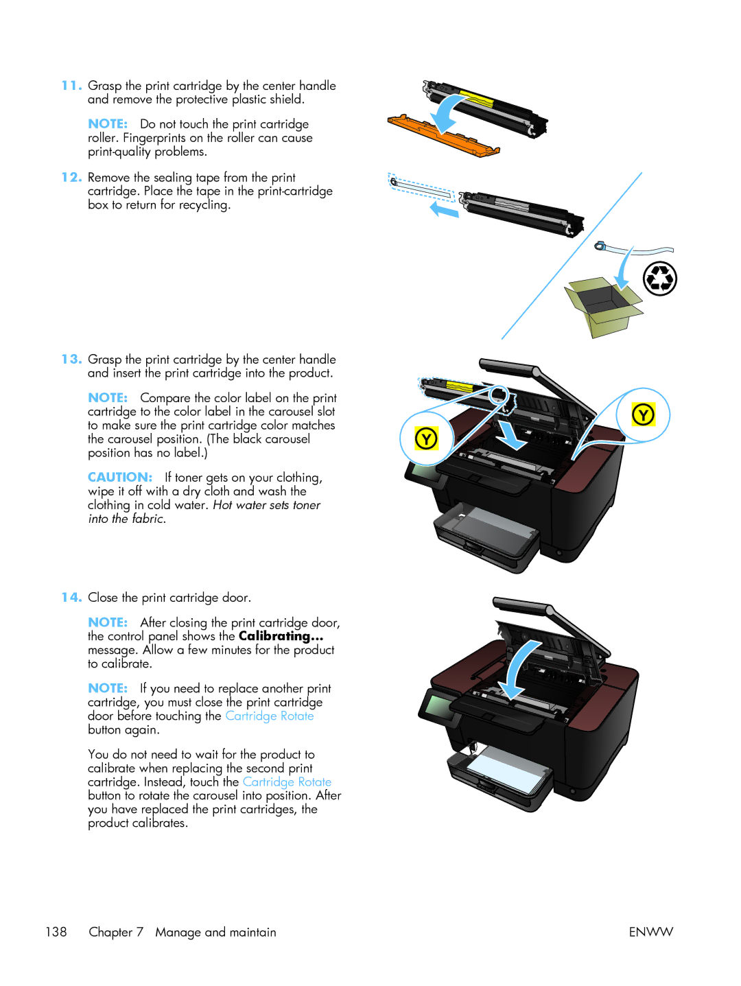 HP TopShot CF040ARBGJ manual Enww 