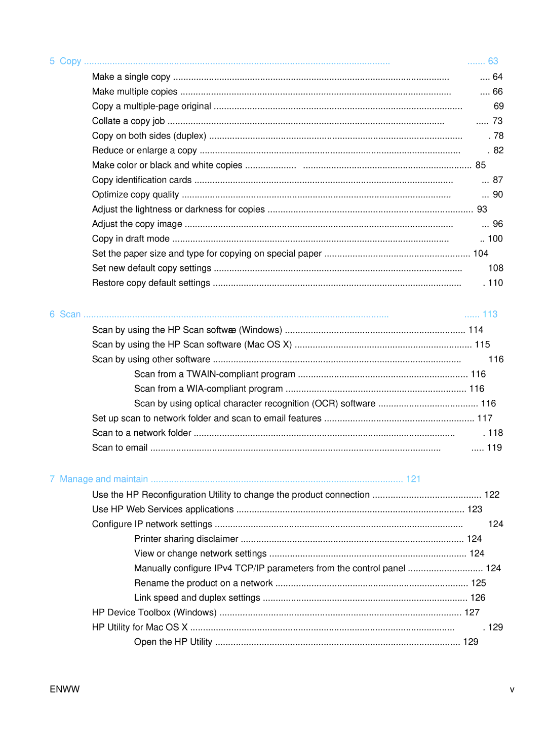 HP TopShot CF040ARBGJ manual Copy 