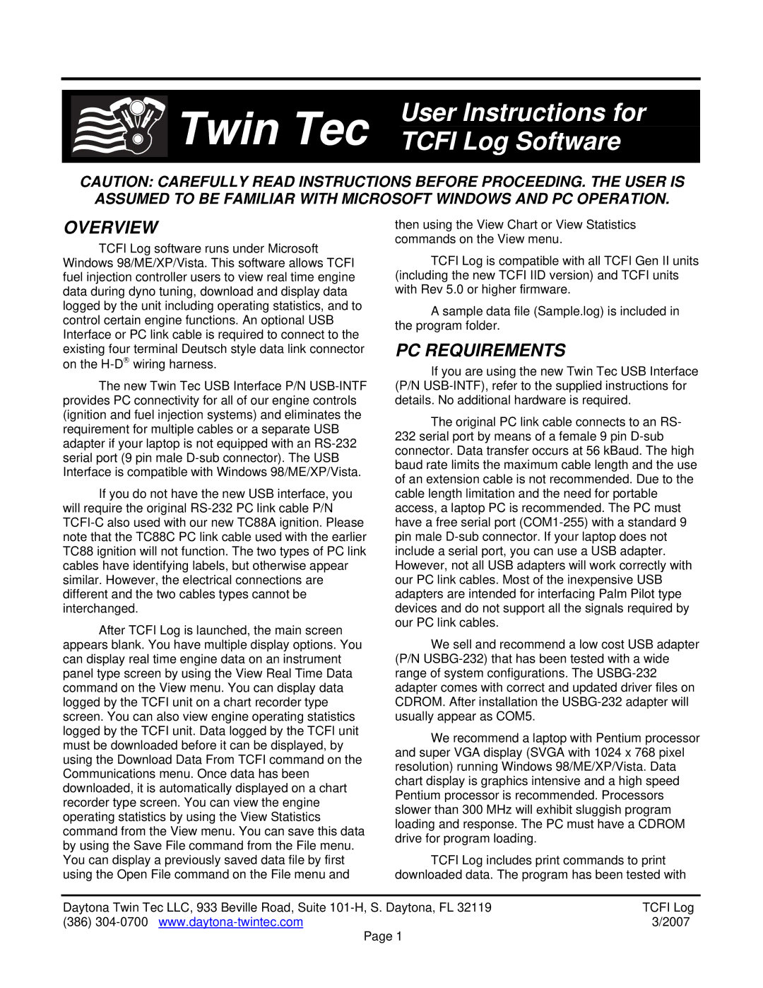 HP TwinTec manual Overview, PC Requirements 