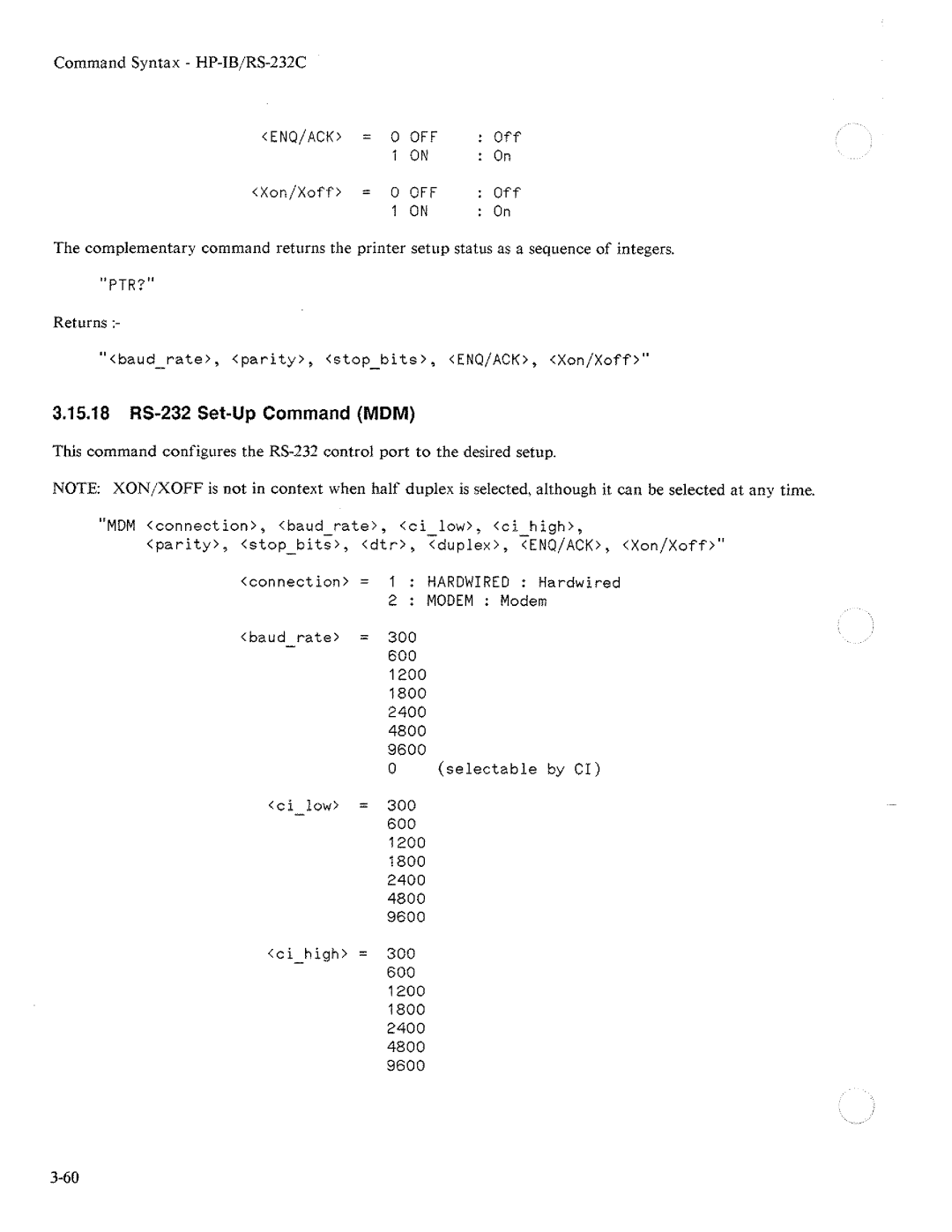 HP Two-Way Radio 3784A manual 