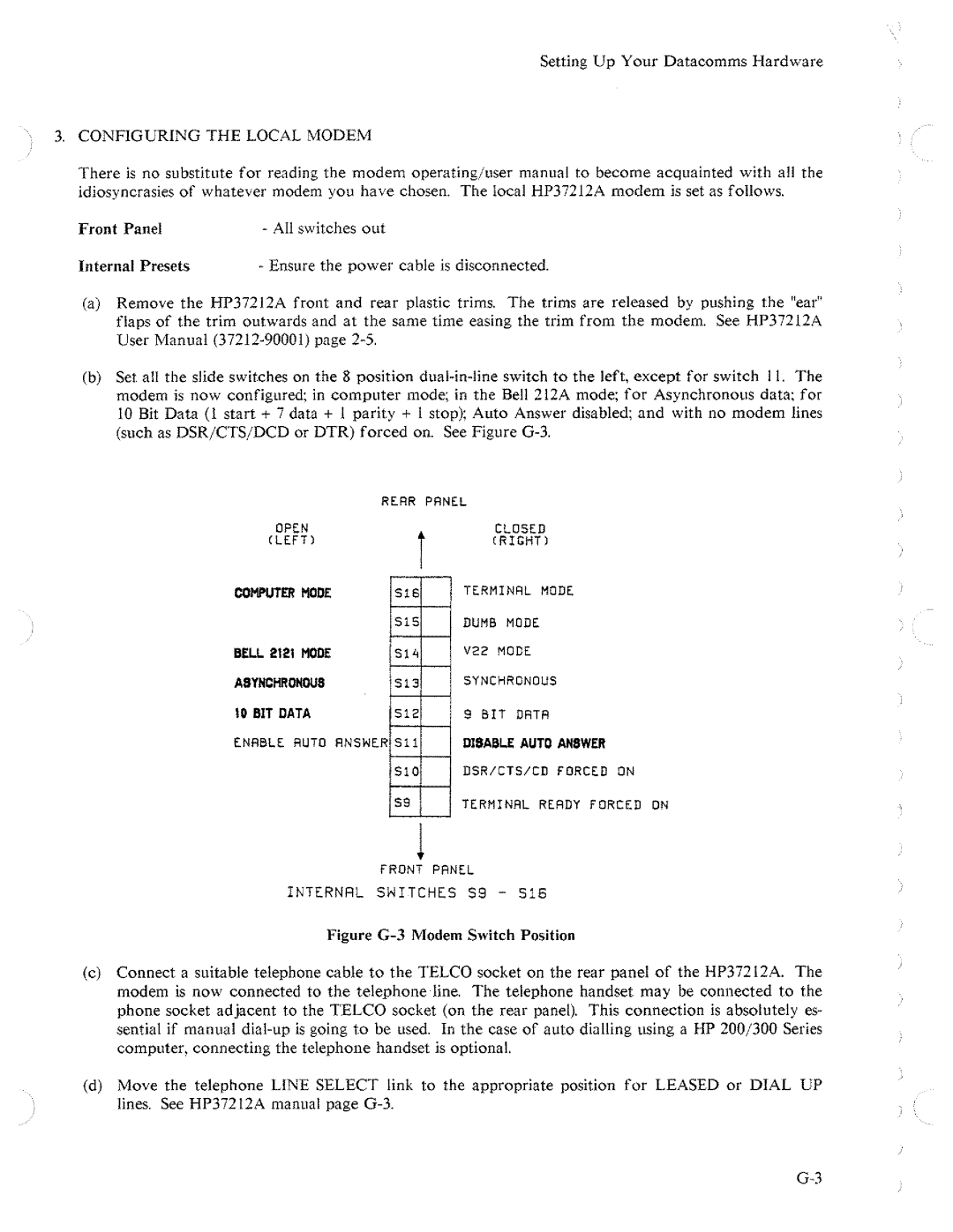 HP Two-Way Radio 3784A manual 