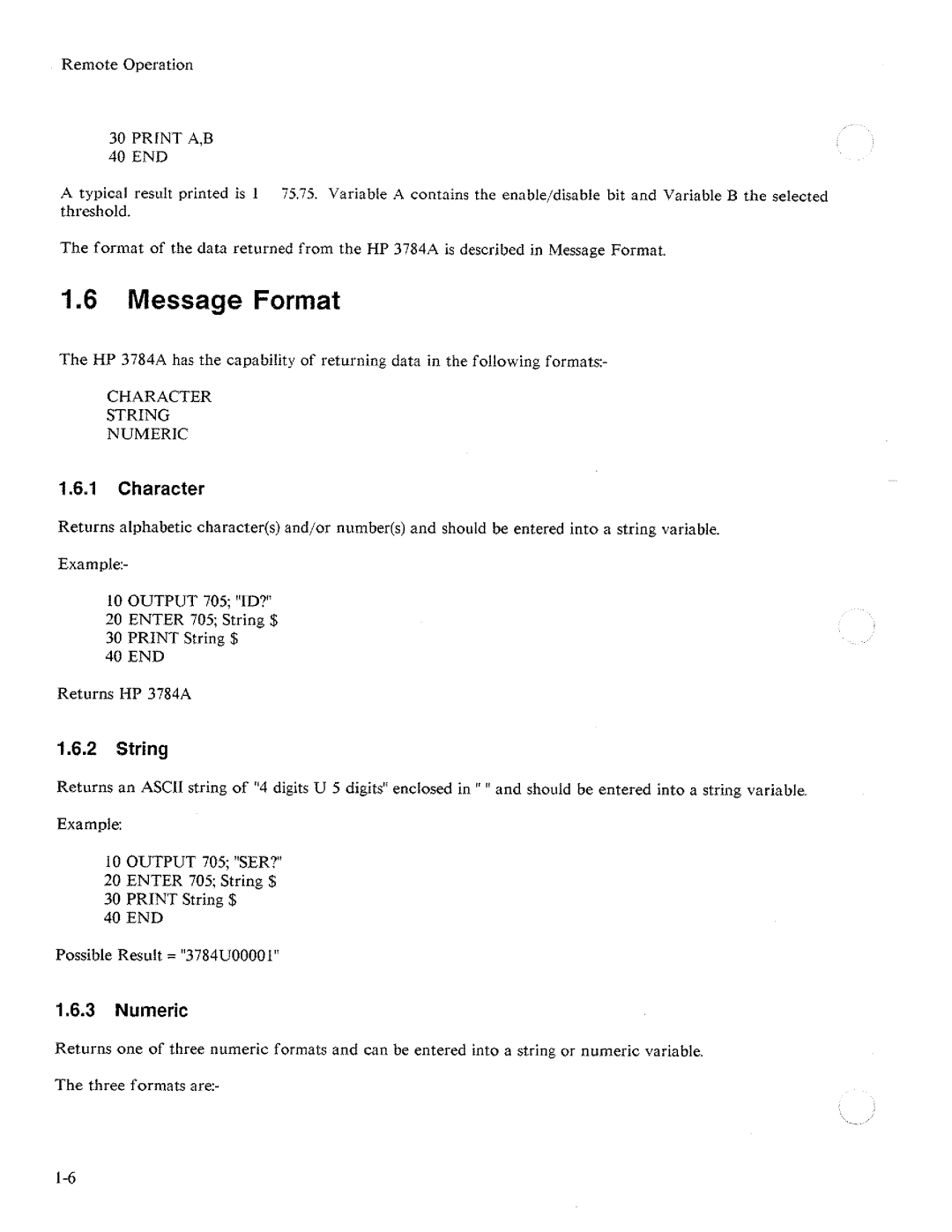 HP Two-Way Radio 3784A manual 