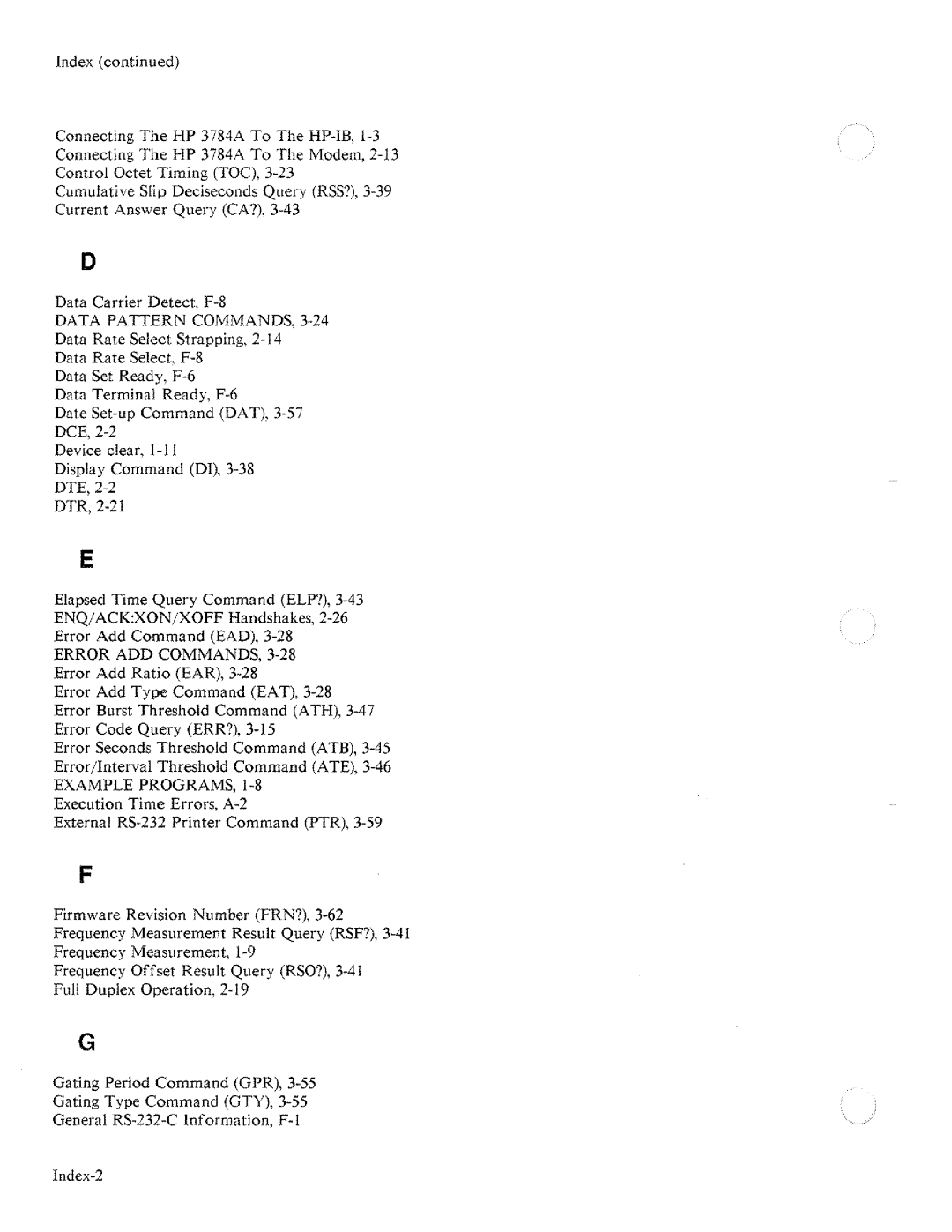 HP Two-Way Radio 3784A manual 