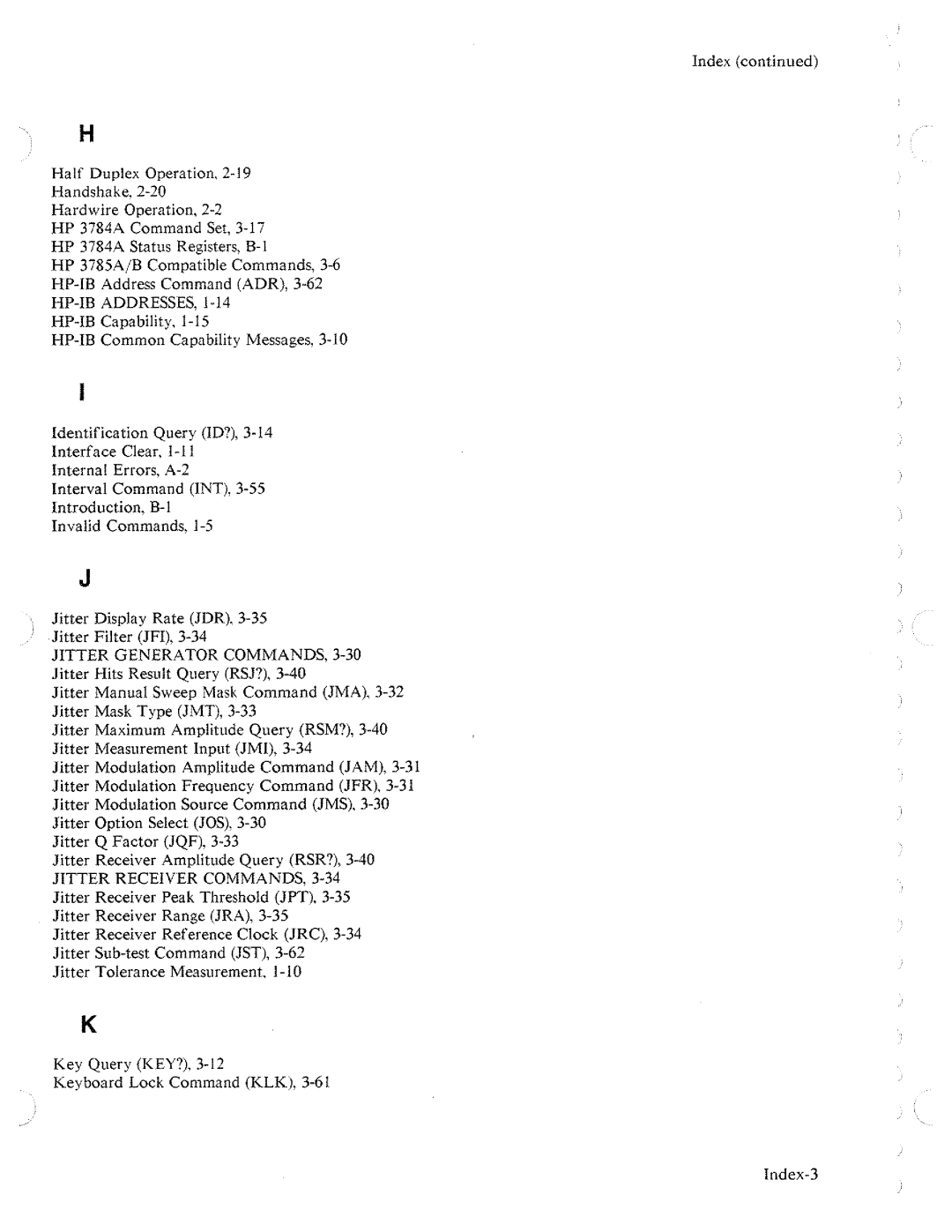 HP Two-Way Radio 3784A manual 