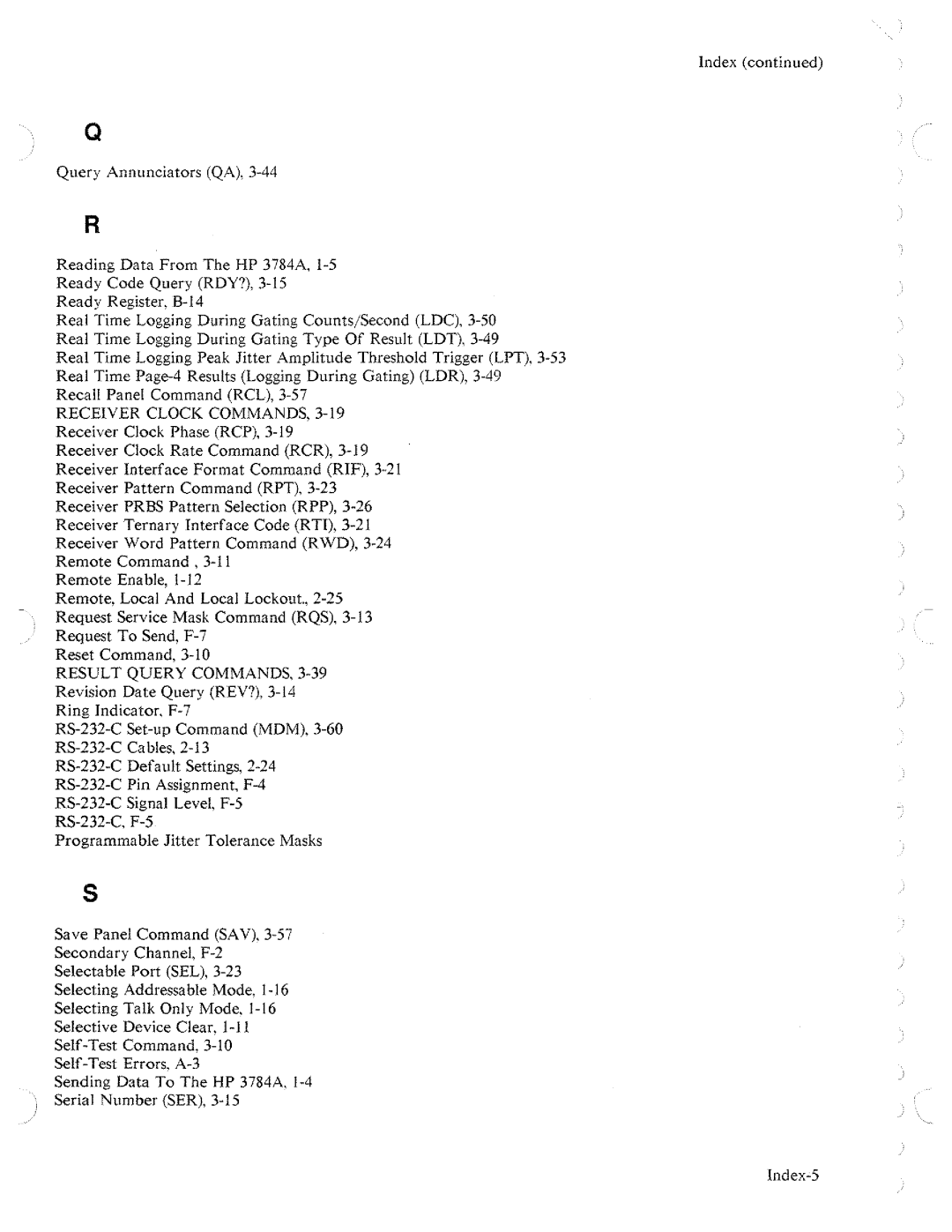 HP Two-Way Radio 3784A manual 