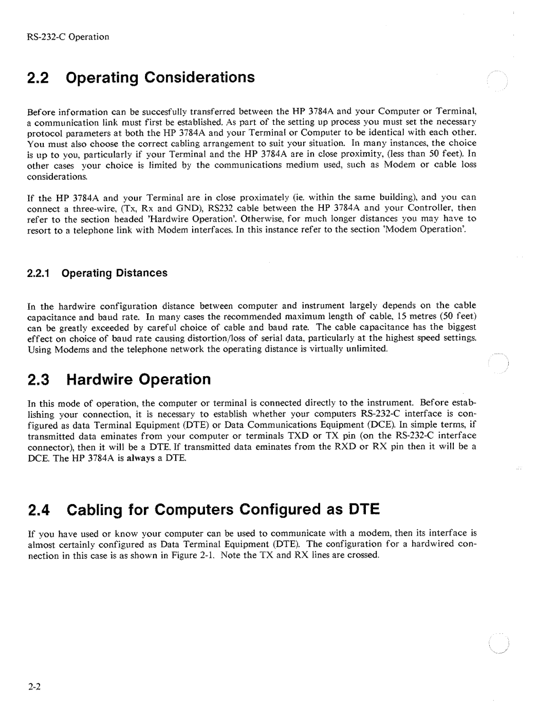 HP Two-Way Radio 3784A manual 