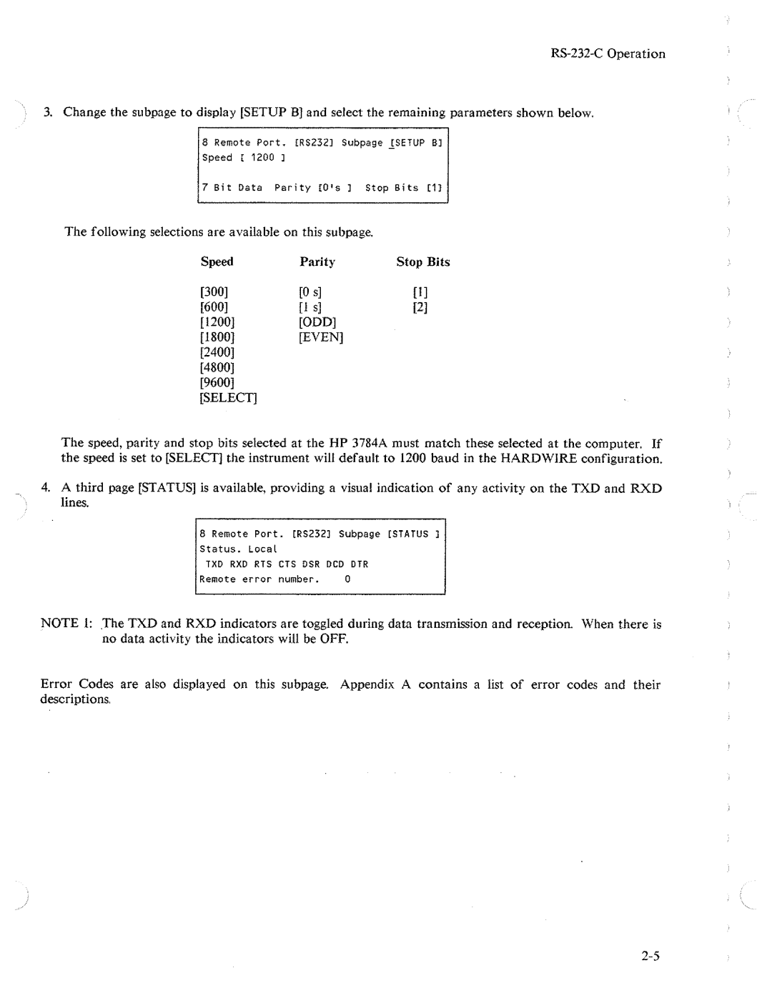 HP Two-Way Radio 3784A manual 