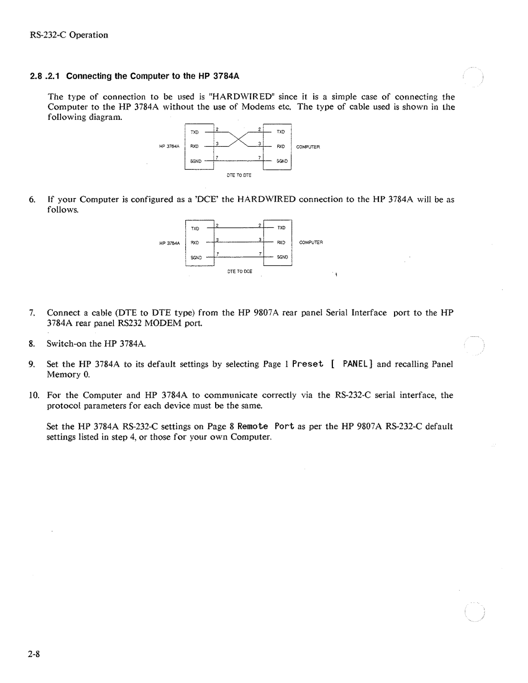 HP Two-Way Radio 3784A manual 