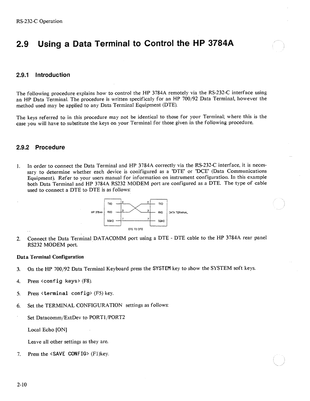 HP Two-Way Radio 3784A manual 