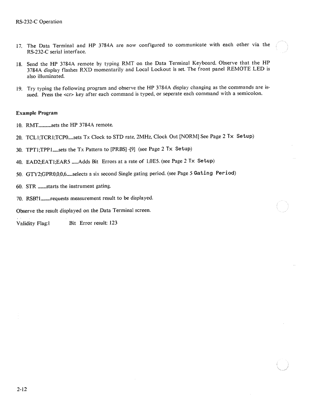 HP Two-Way Radio 3784A manual 