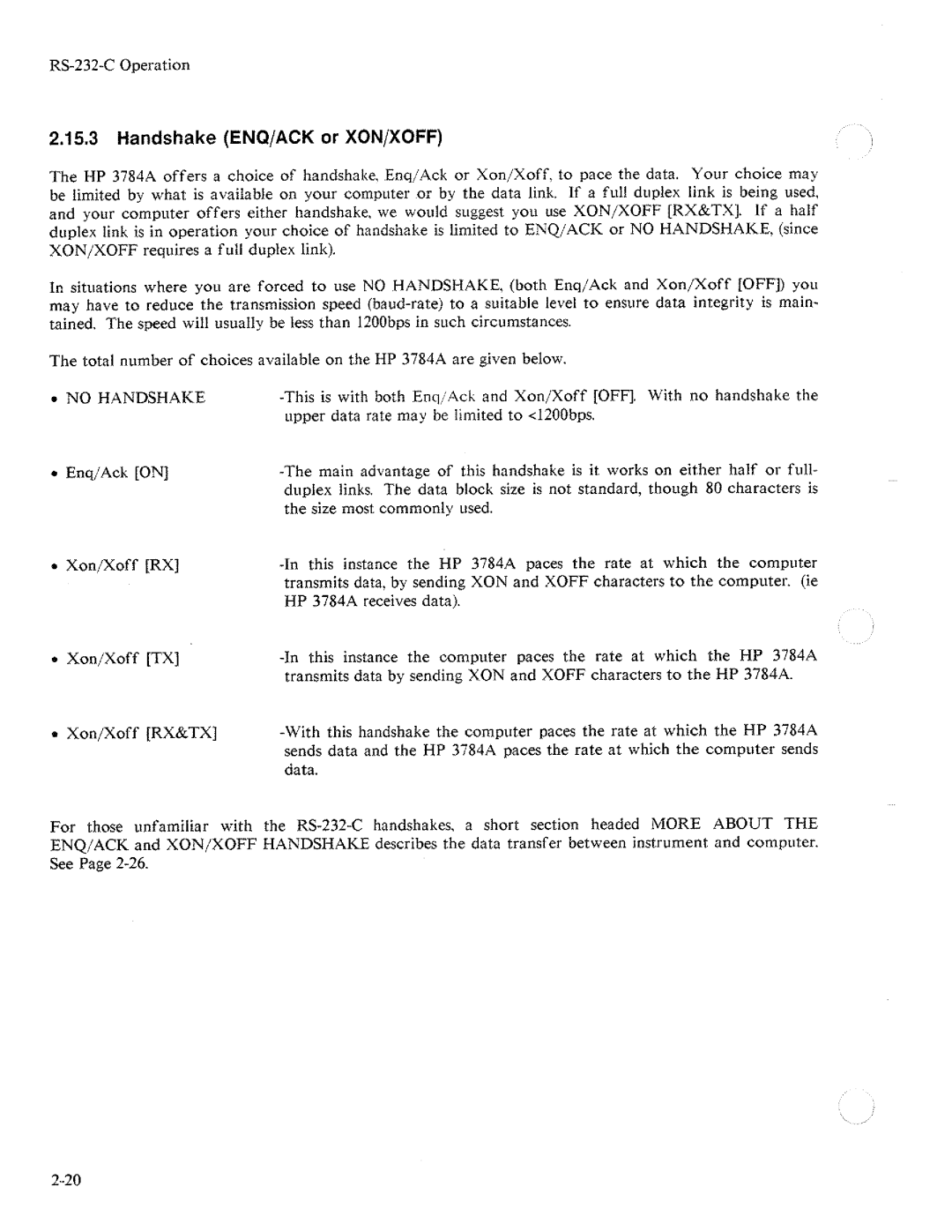 HP Two-Way Radio 3784A manual 
