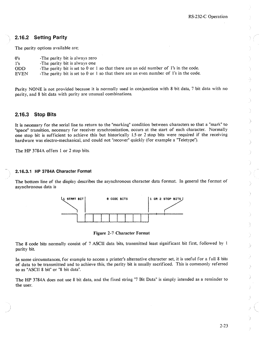HP Two-Way Radio 3784A manual 