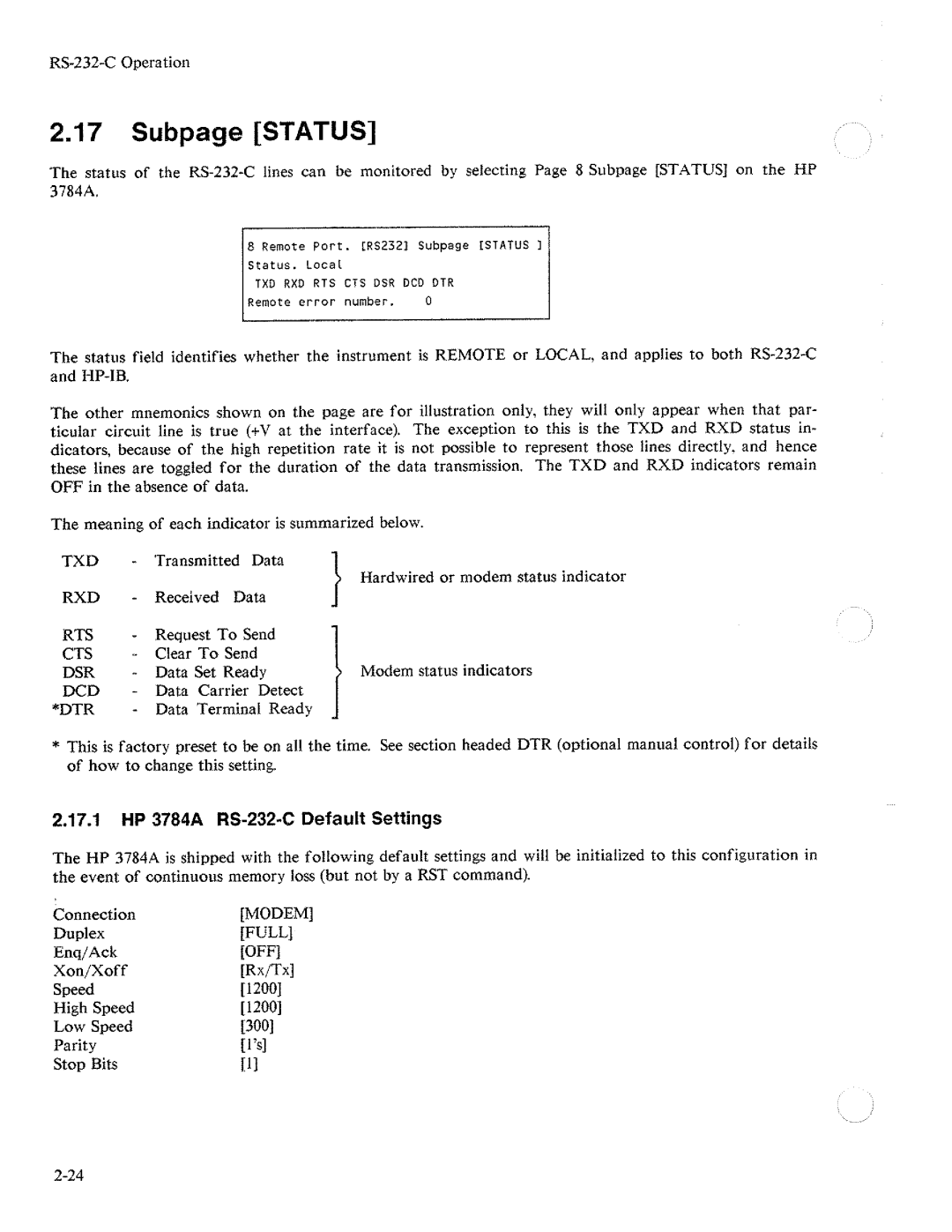 HP Two-Way Radio 3784A manual 