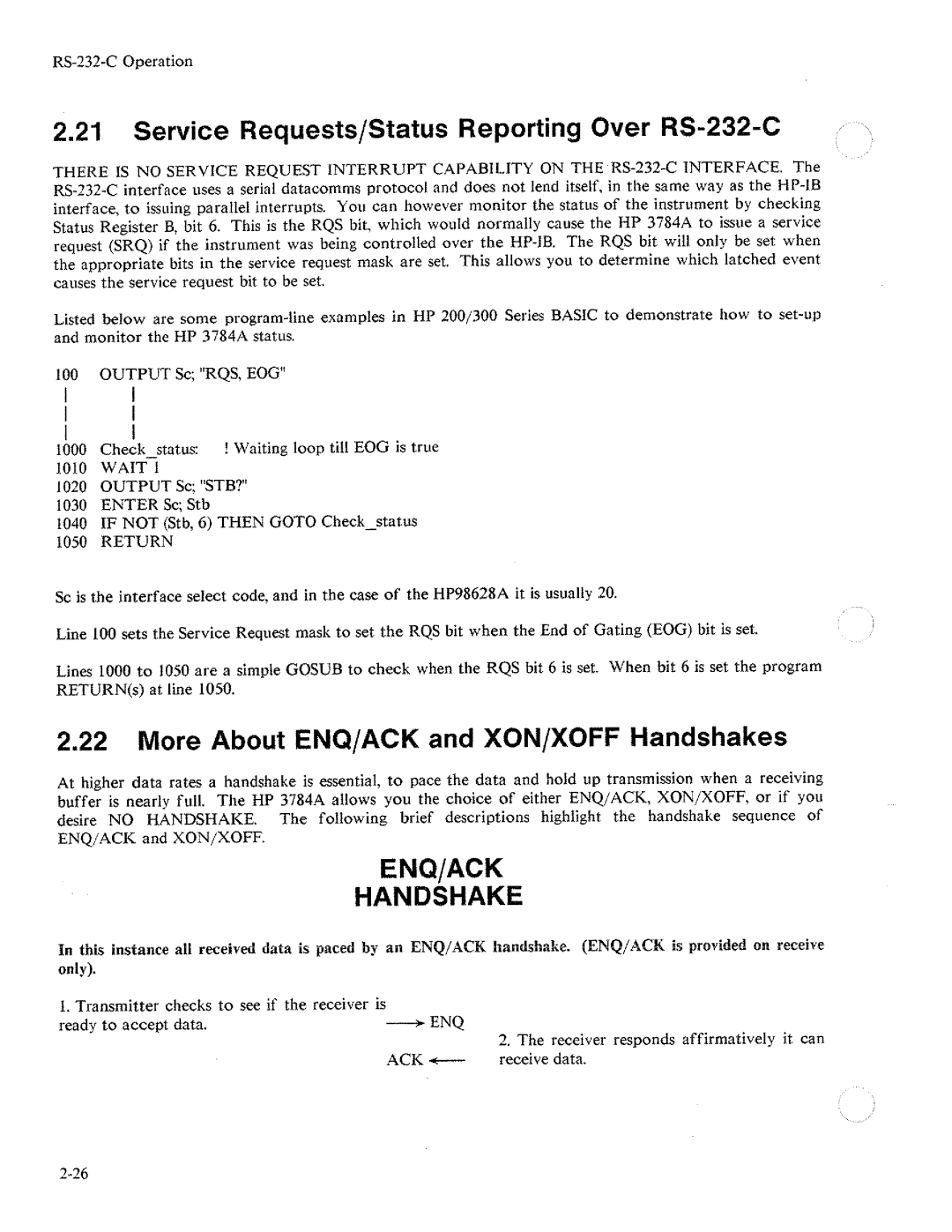 HP Two-Way Radio 3784A manual 