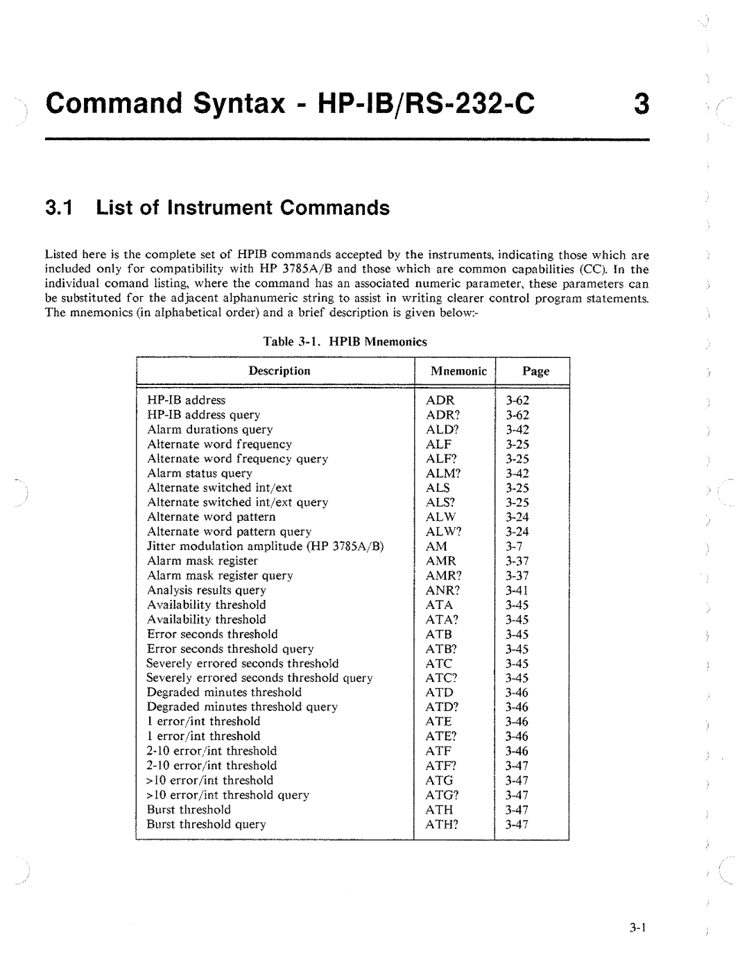 HP Two-Way Radio 3784A manual 