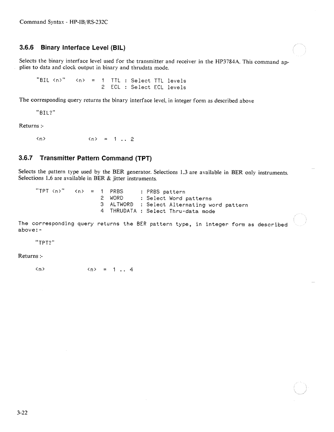 HP Two-Way Radio 3784A manual 