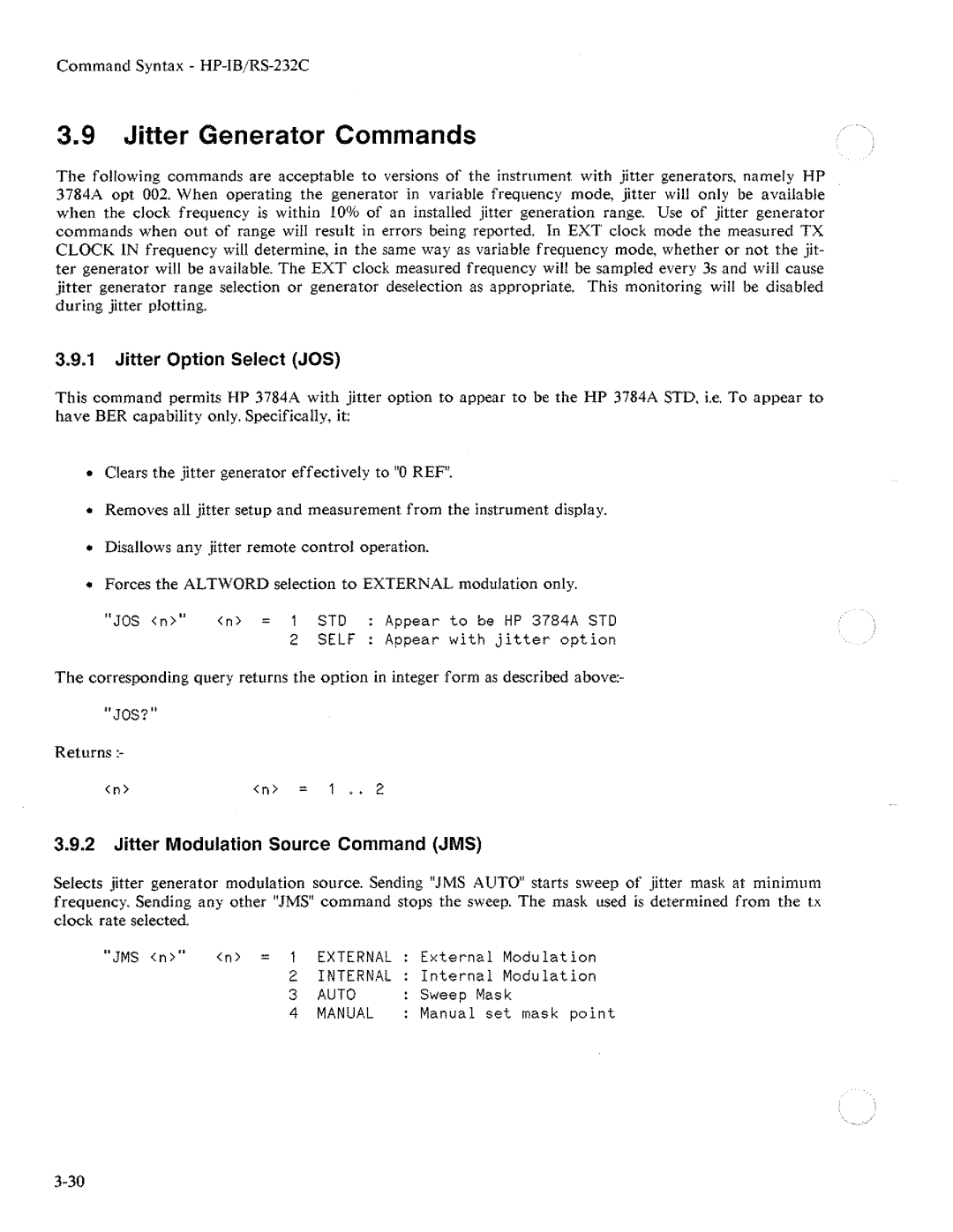HP Two-Way Radio 3784A manual 