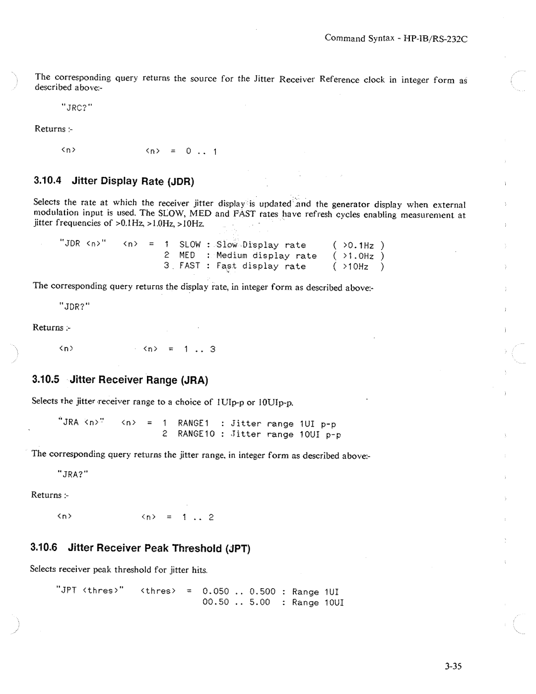 HP Two-Way Radio 3784A manual 