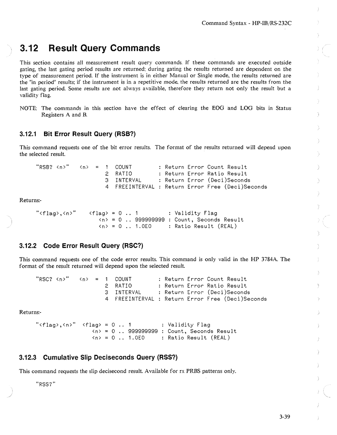 HP Two-Way Radio 3784A manual 