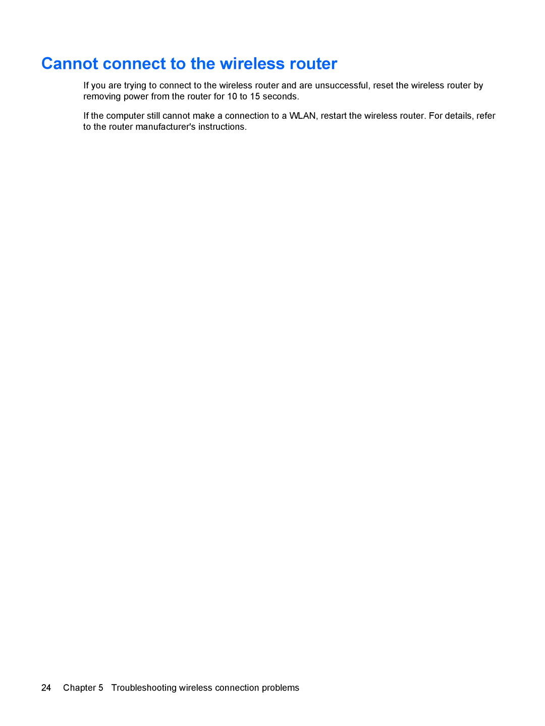 HP CQ41-218AU, tx2-1310au, tx2-1308au, tx2-1305au, tx2-1307au, tx2-1323au, tx2-1326au Cannot connect to the wireless router 