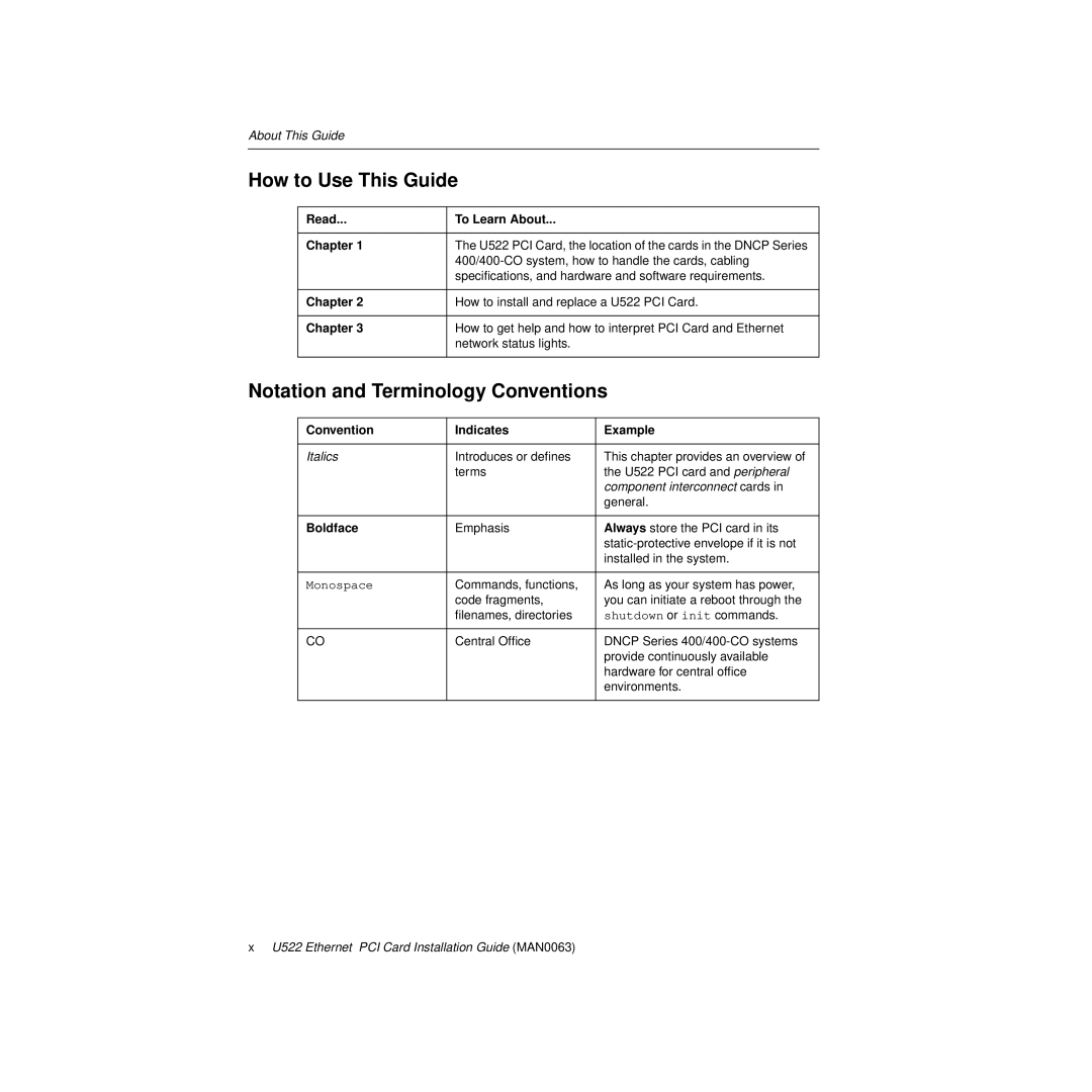 HP U522 manual How to Use This Guide, Notation and Terminology Conventions 