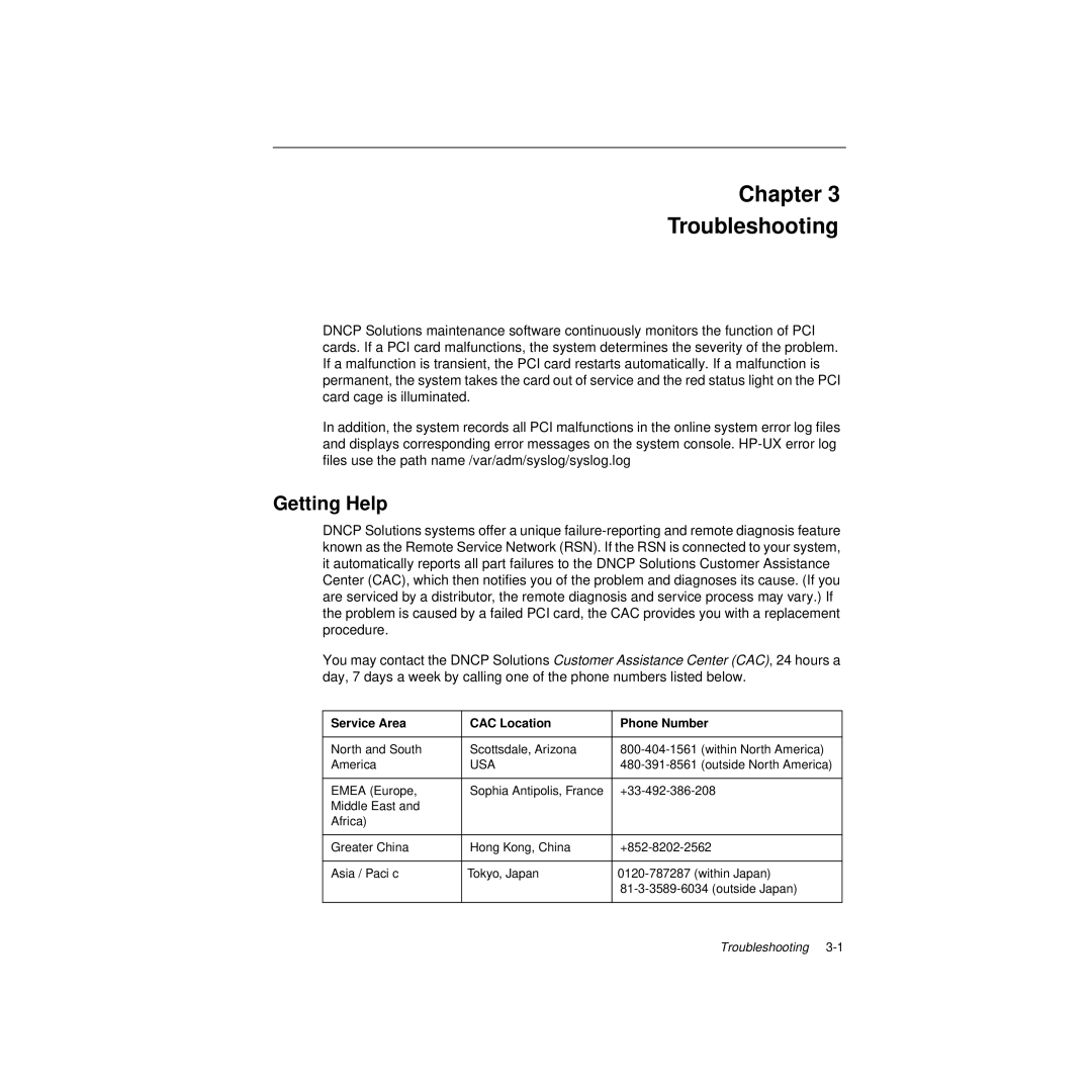 HP U522 manual Chapter Troubleshooting, Getting Help 