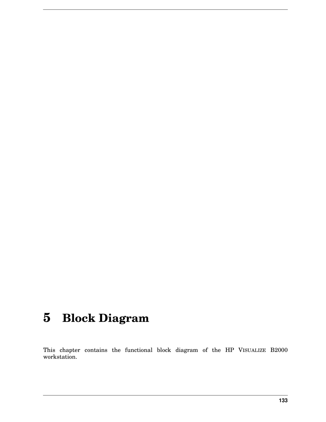 HP unix manual Block Diagram 