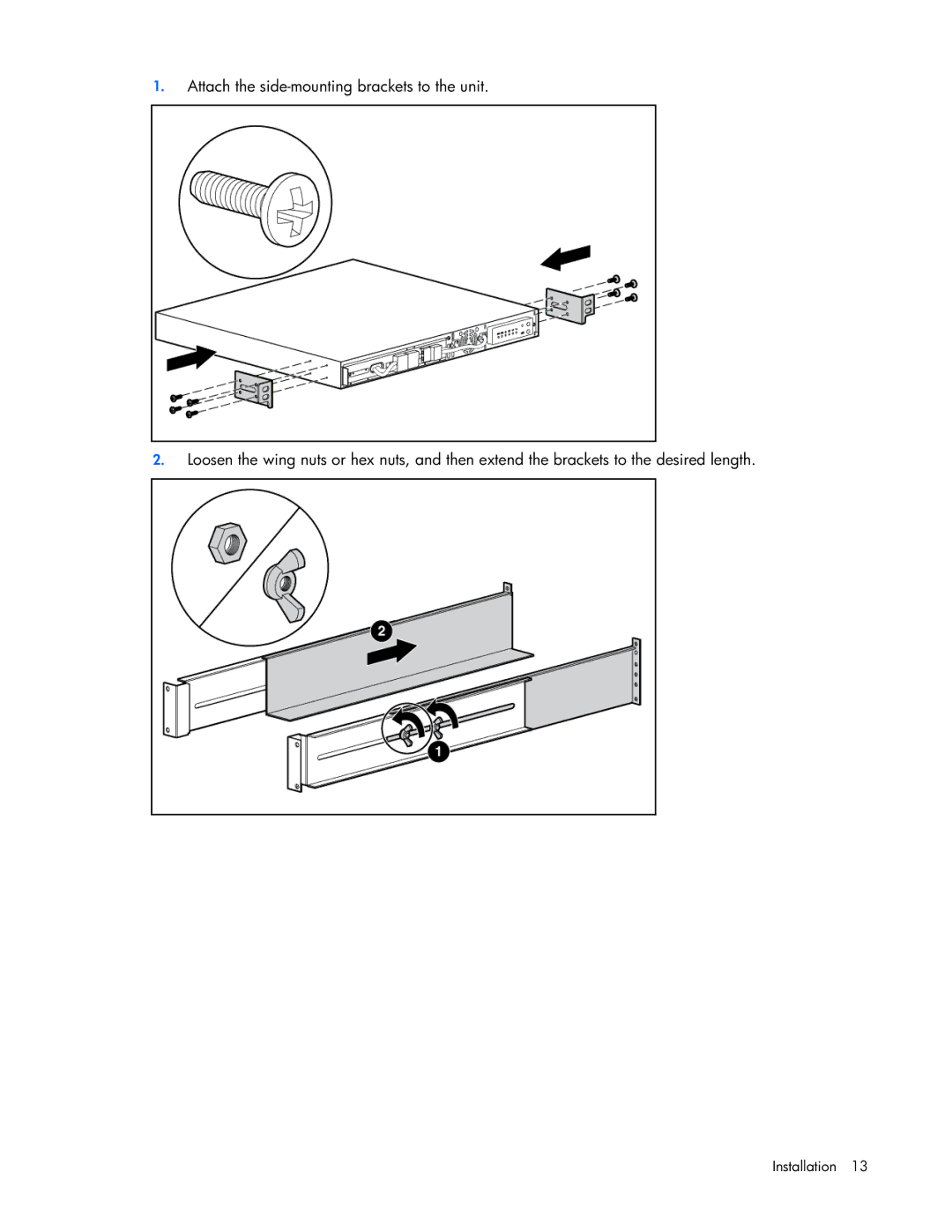 HP UPS R1500 GENERATION 2 manual Installation 