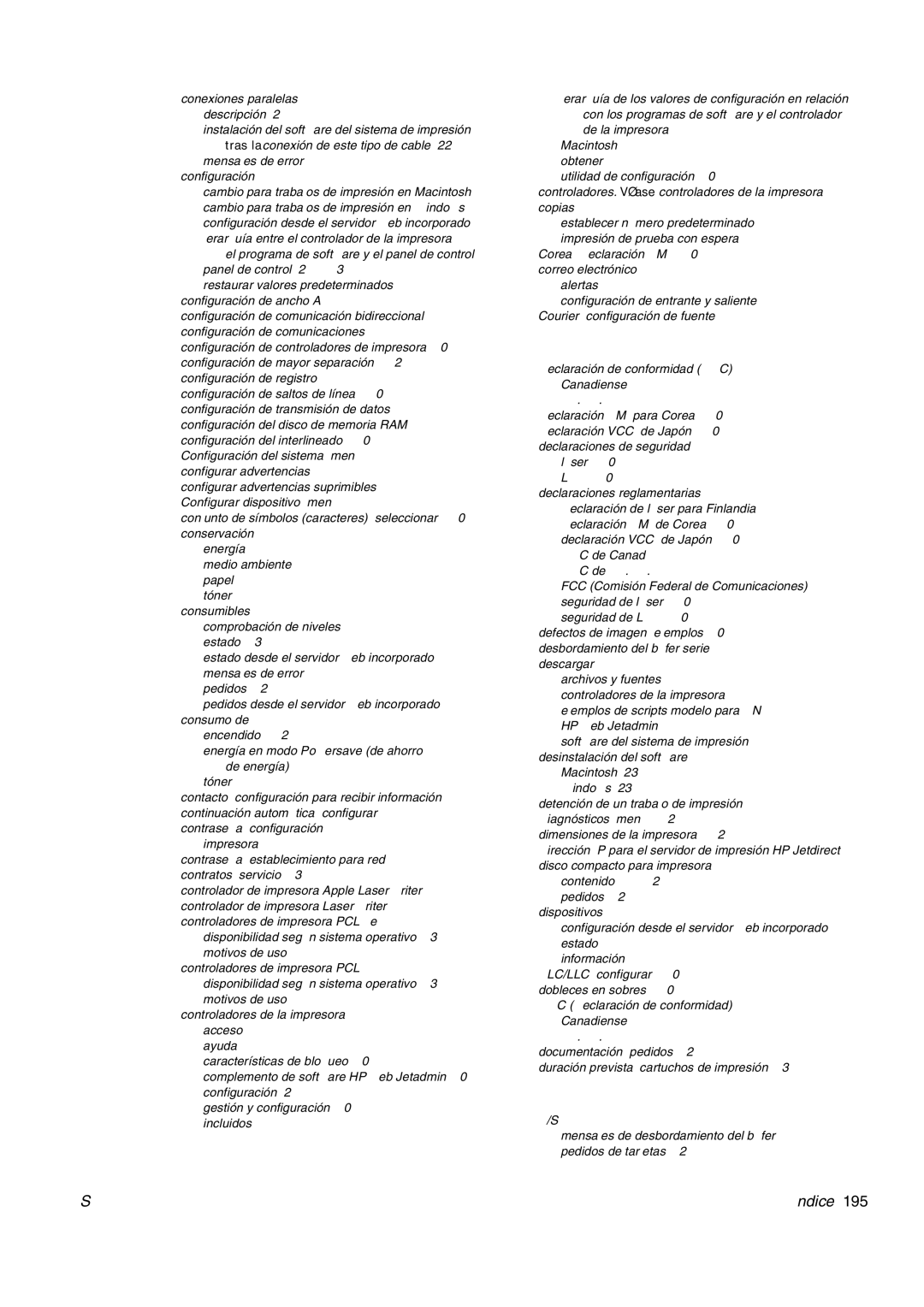 HP USO 2300 manual Conexiones paralelas descripción 