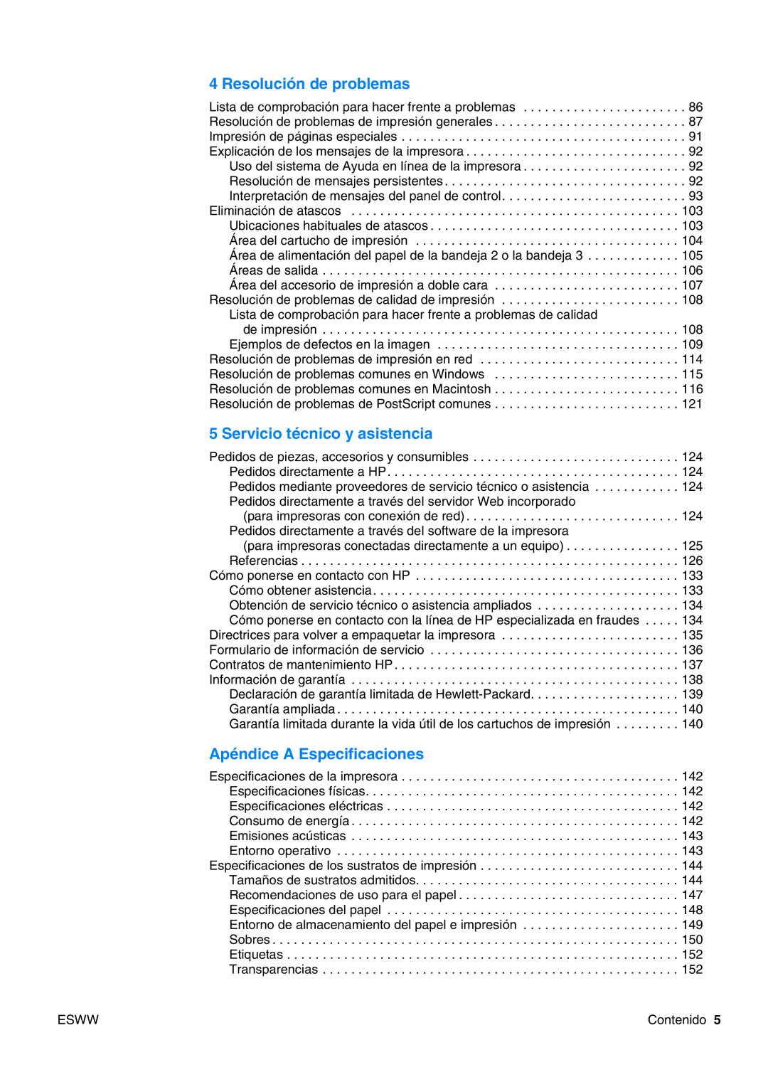 HP USO 2300 manual Resolución de problemas 