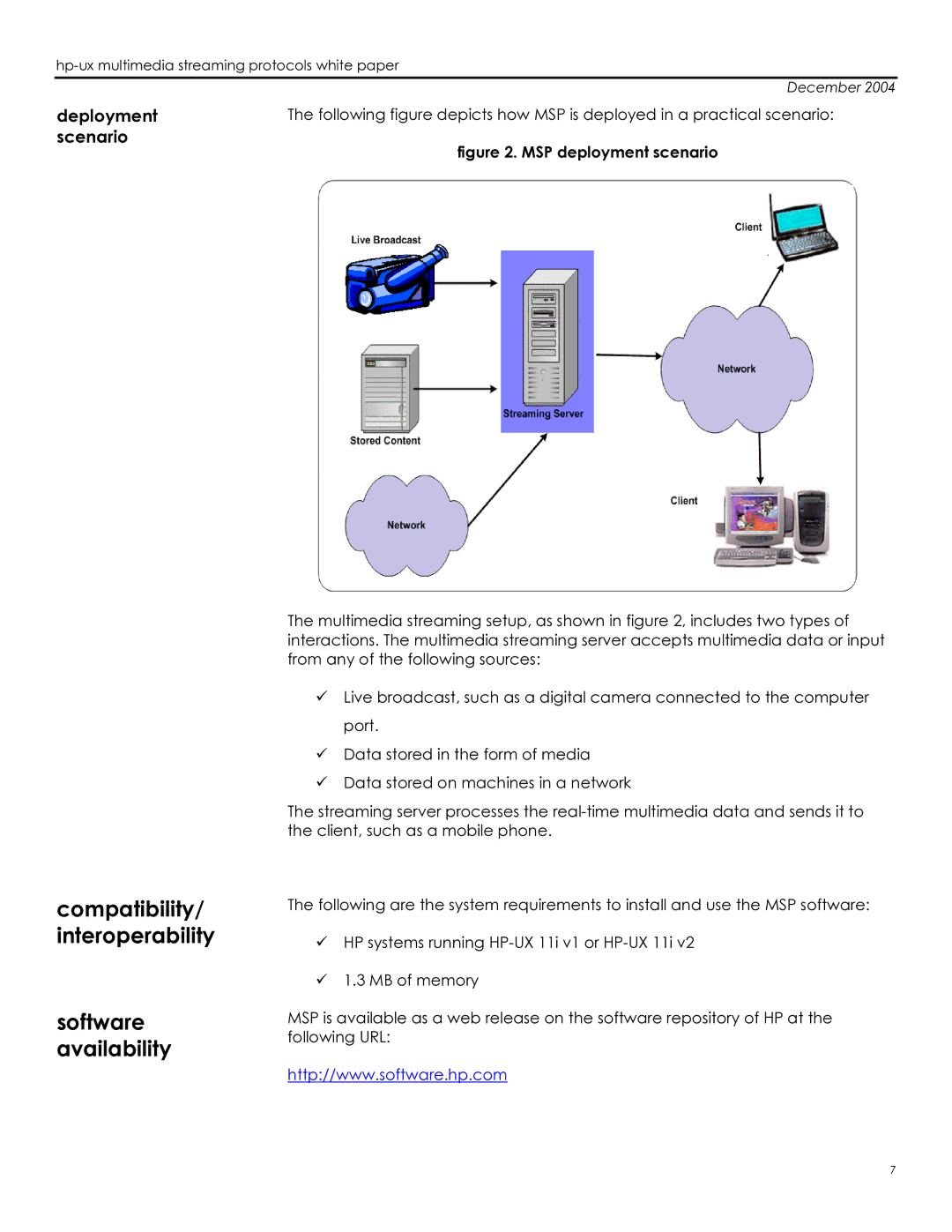 HP UX 11i Networking Links and Transports manual Compatibility/ interoperability, Deployment, Scenario 