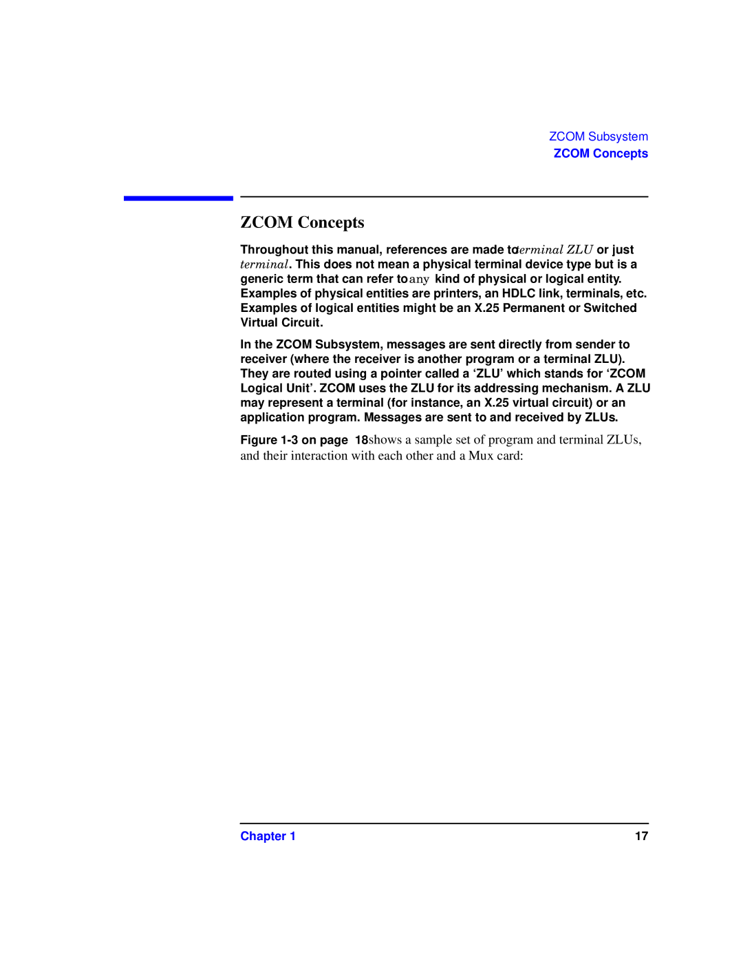 HP UX 11i v1 I/O Cards manual Zcom Concepts 