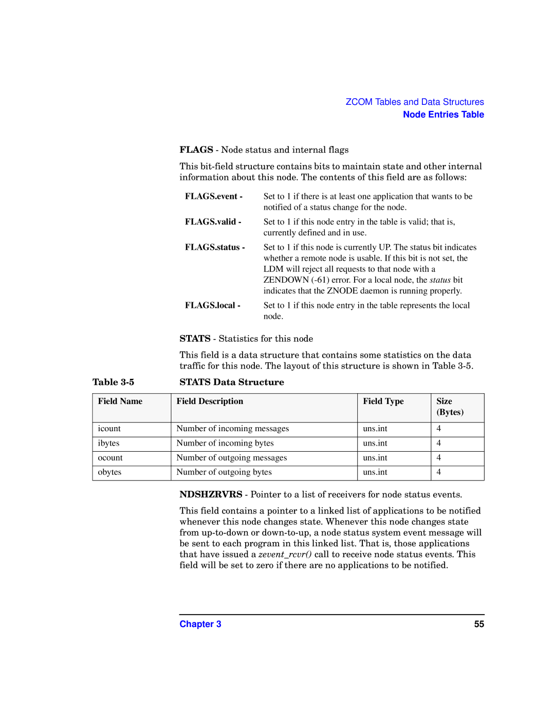 HP UX 11i v1 I/O Cards manual FLAGS.event, FLAGS.valid, FLAGS.status, FLAGS.local 