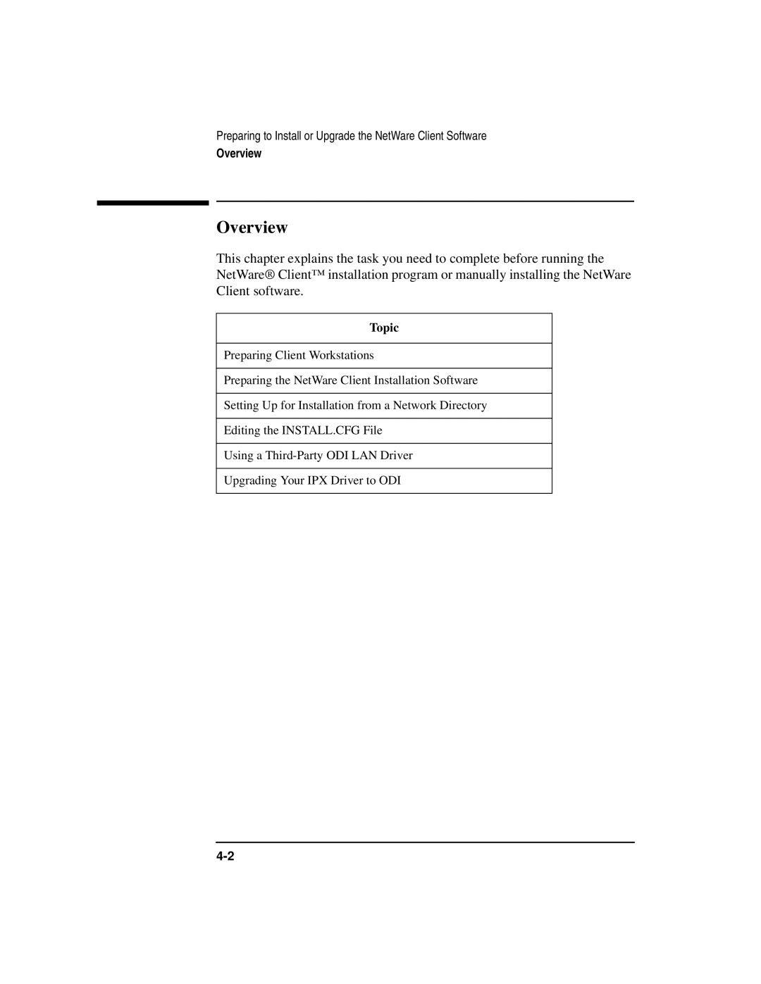 HP UX 11i v1 Networking Software manual Preparing to Install or Upgrade the NetWare Client Software 