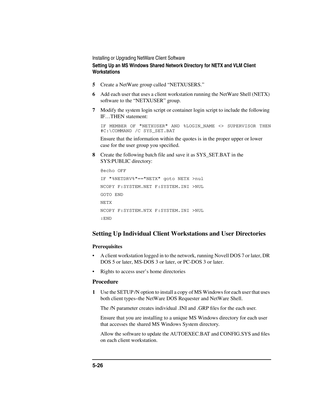 HP UX 11i v1 Networking Software manual @echo OFF If %NETDRV%==NETX goto Netx nul 