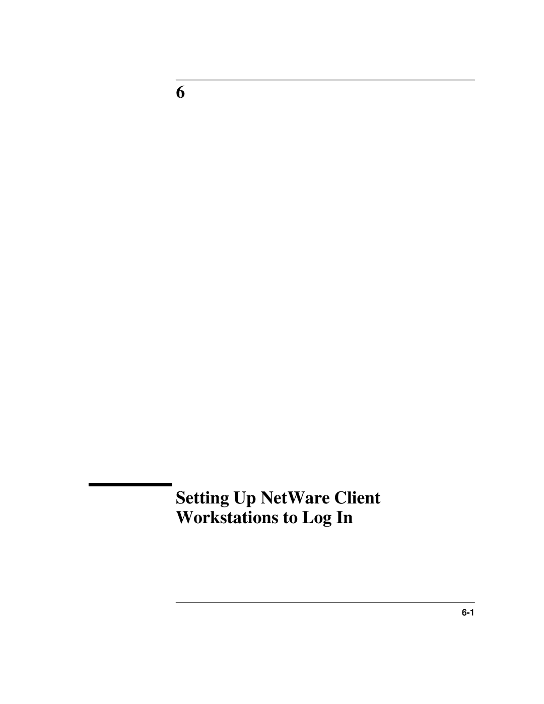 HP UX 11i v1 Networking Software manual Setting Up NetWare Client Workstations to Log 