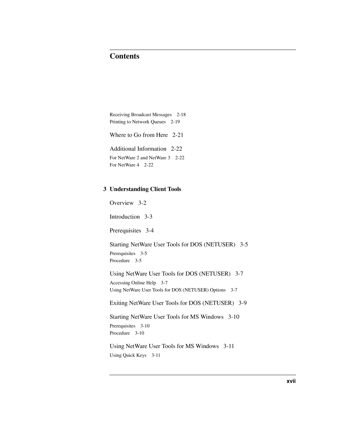 HP UX 11i v1 Networking Software manual Understanding Client Tools, Using NetWare User Tools for DOS Netuser 