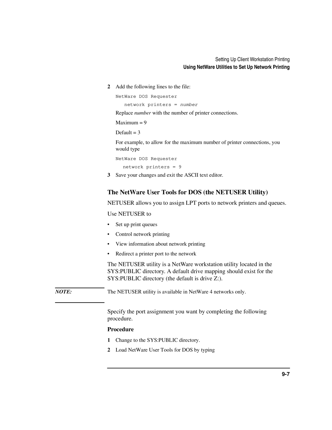 HP UX 11i v1 Networking Software manual Add the following lines to the file 