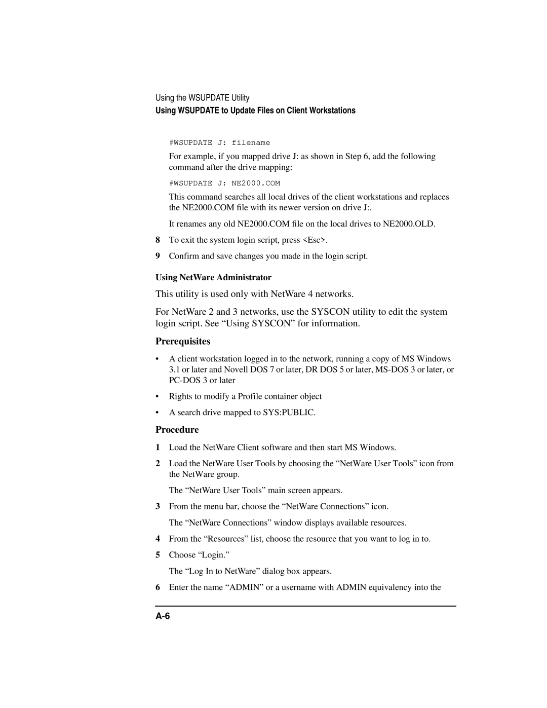 HP UX 11i v1 Networking Software manual Using NetWare Administrator 