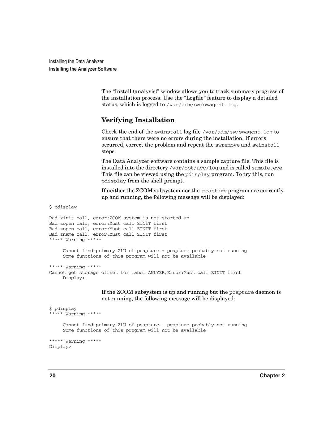 HP UX 11i v2 I/O Cards manual Verifying Installation 