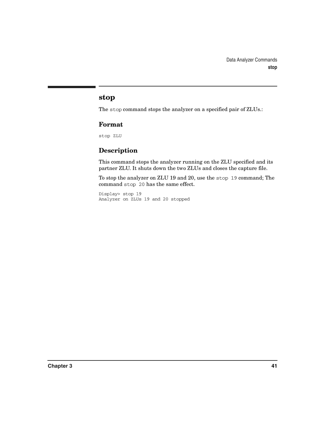 HP UX 11i v2 I/O Cards manual Stop 